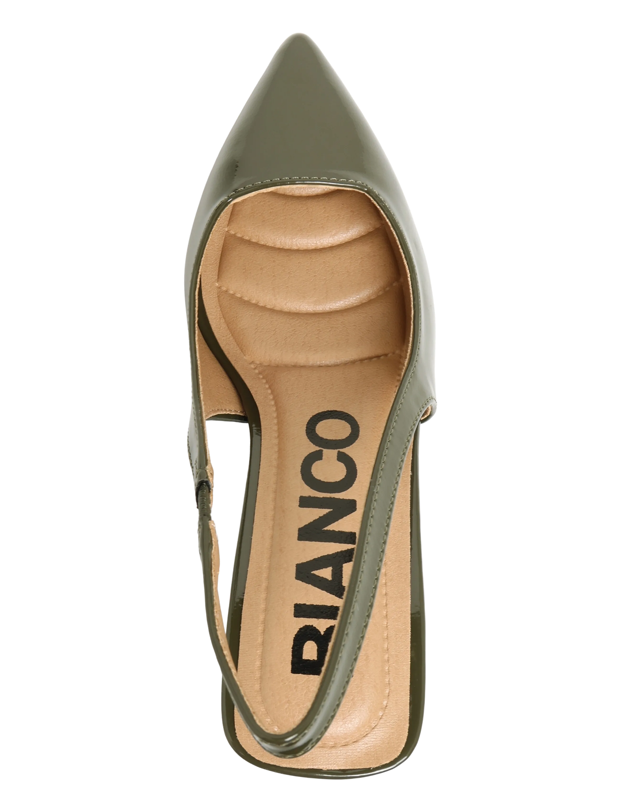 Bianco - BIAMARALYN Slingback Patent - konfirmation - olive - 3