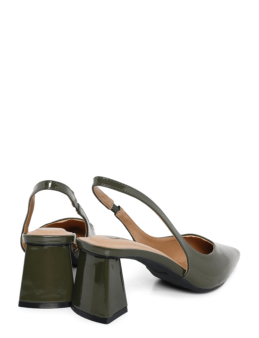 Bianco - BIAMARALYN Slingback Patent - konfirmation - olive - 4