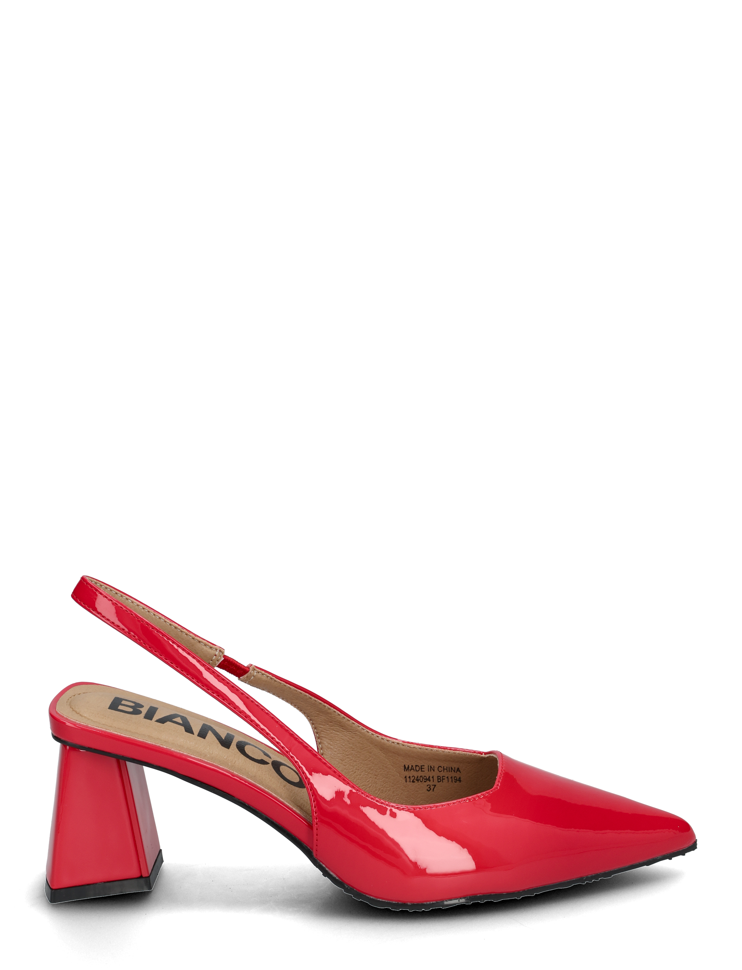 Bianco - BIAMARALYN Slingback Patent - konfirmation - red - 2