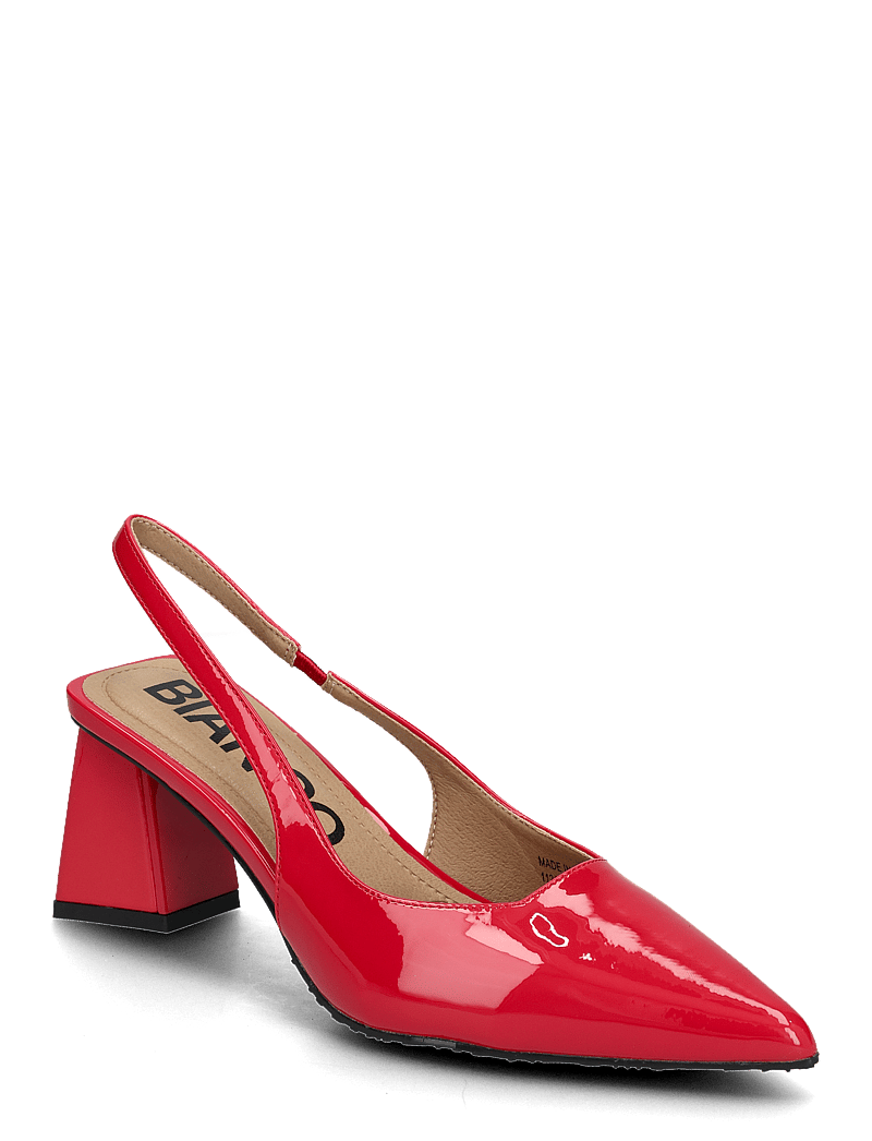 Bianco - BIAMARALYN Slingback Patent - konfirmationstøj - red - 1