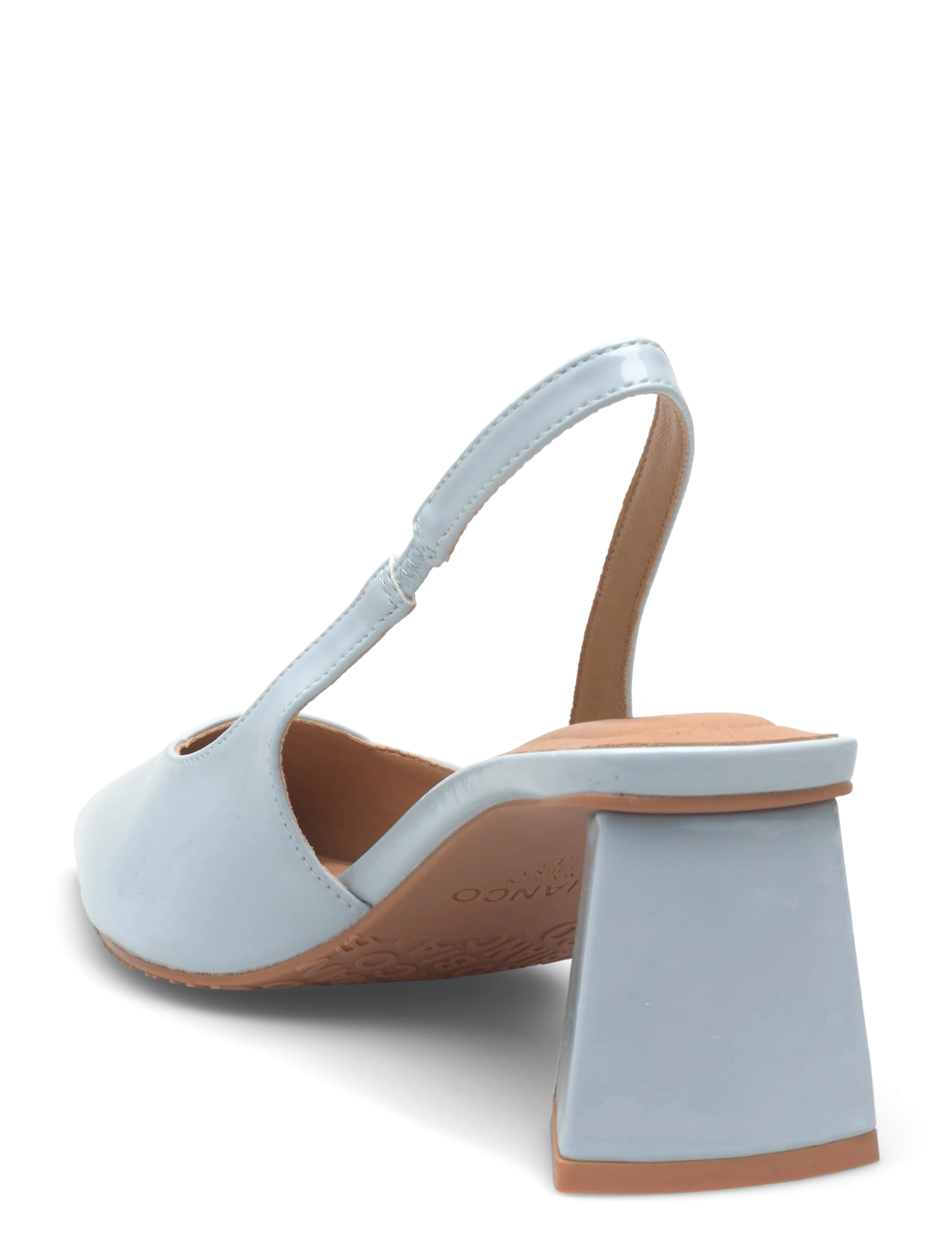 Bianco - BIAMARALYN Slingback Patent - festtøj til outletpriser - sky blue - 2