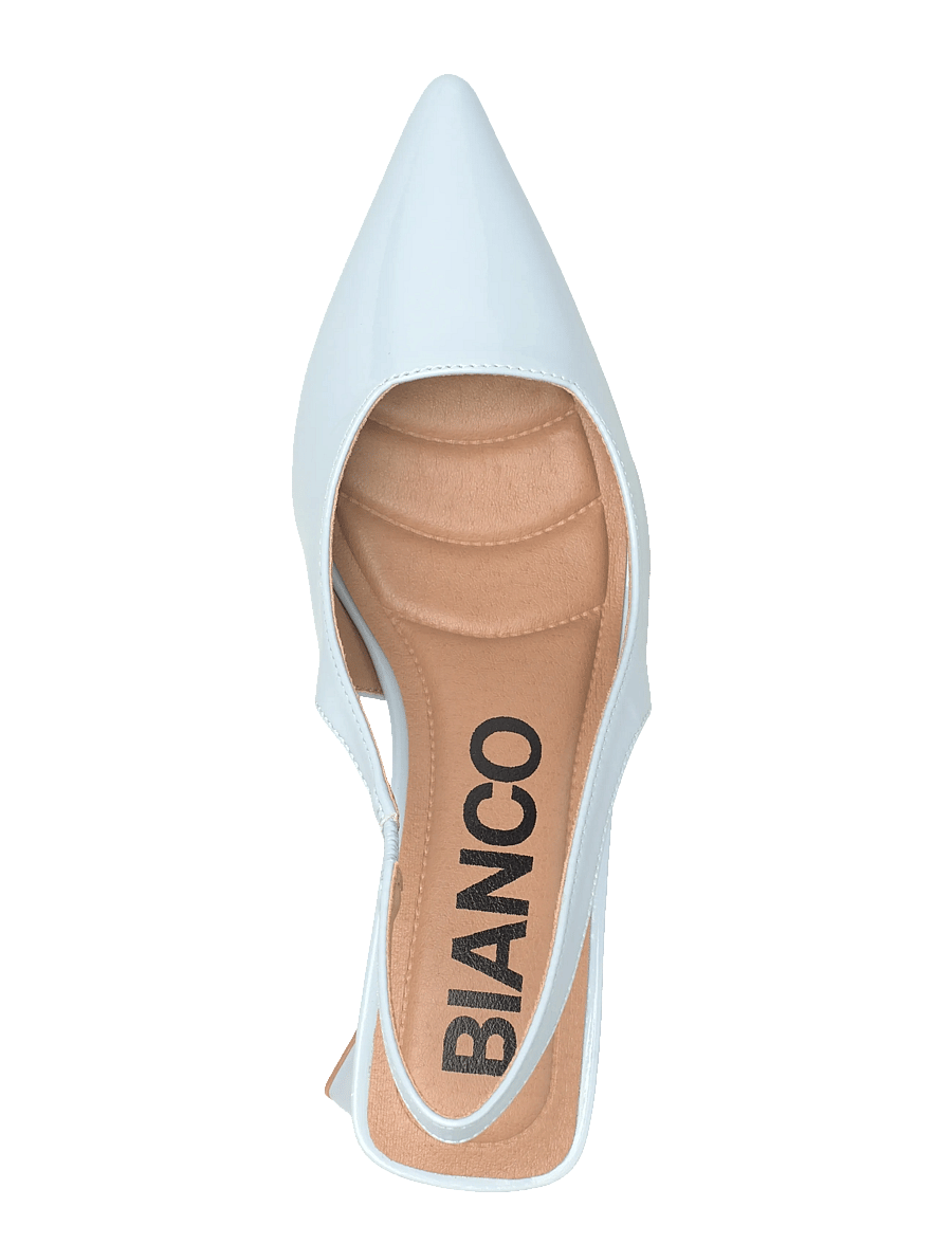 Bianco - BIAMARALYN Slingback Patent - konfirmation - sky blue - 3