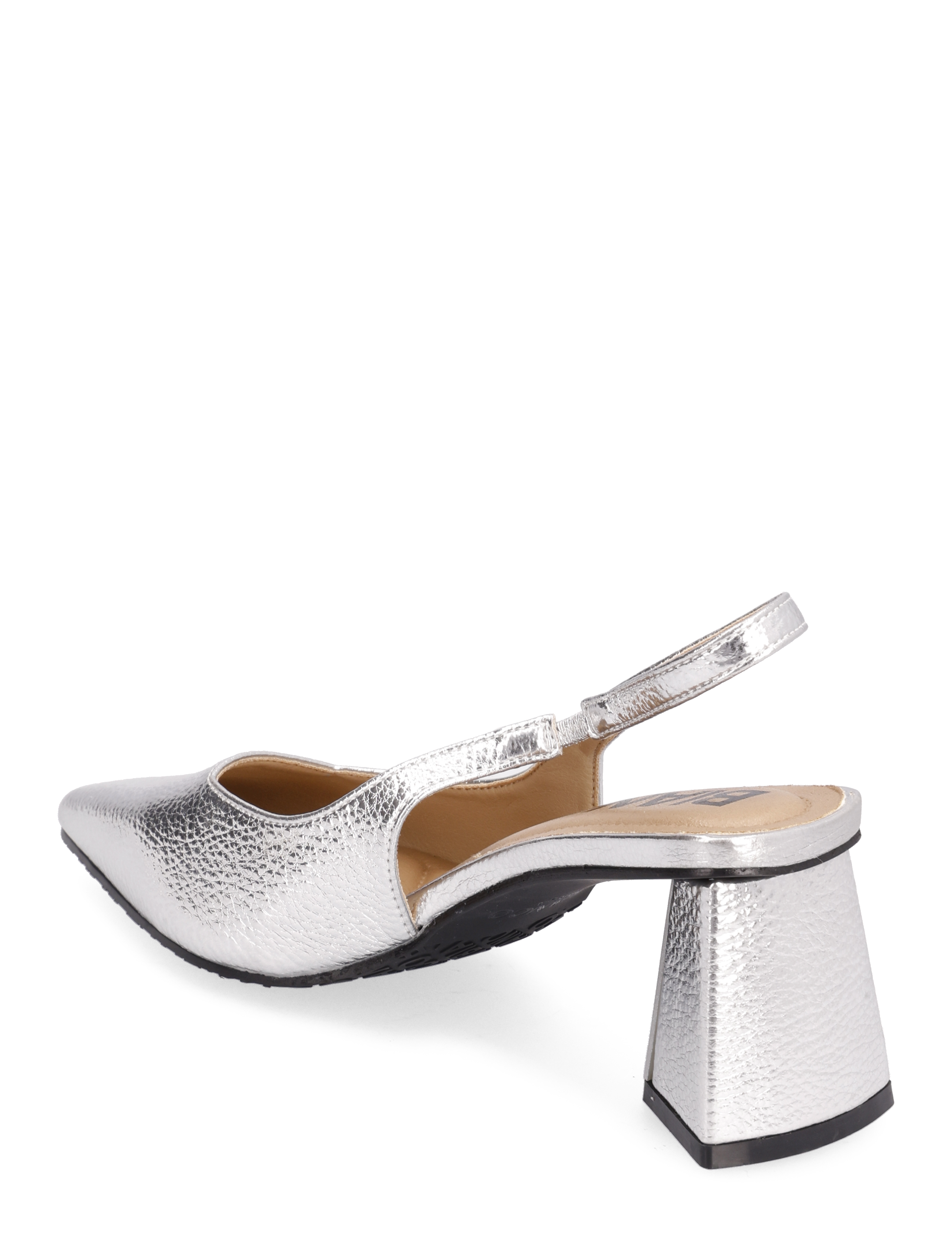 Bianco - BIAMARALYN Slingback Metallic - silver - 3