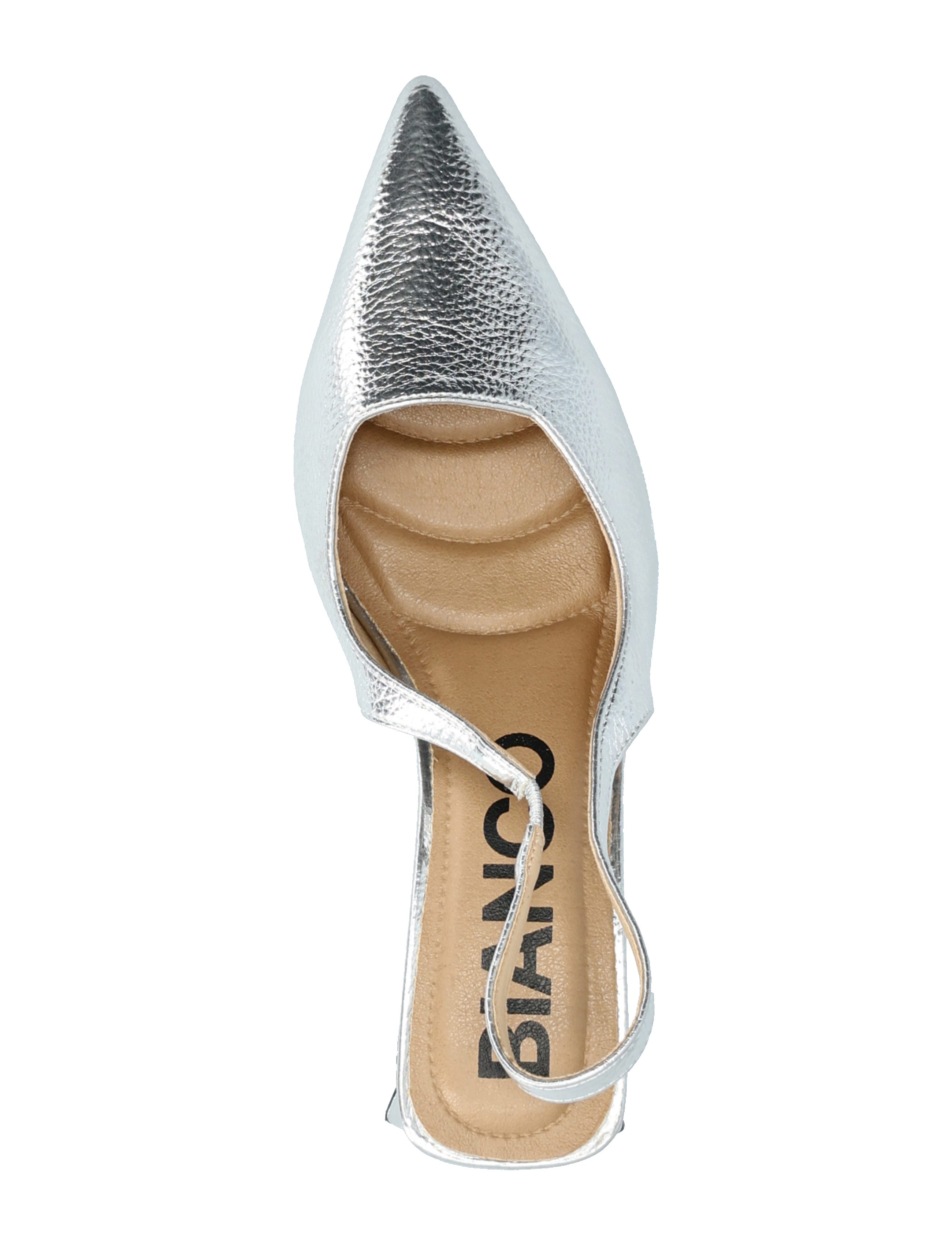 Bianco - BIAMARALYN Slingback Metallic - silver - 4