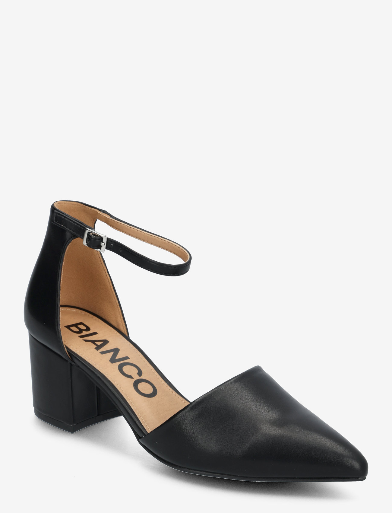 Bianco - BIADEVIVED Pump Faux Leather - pumps - black - 1