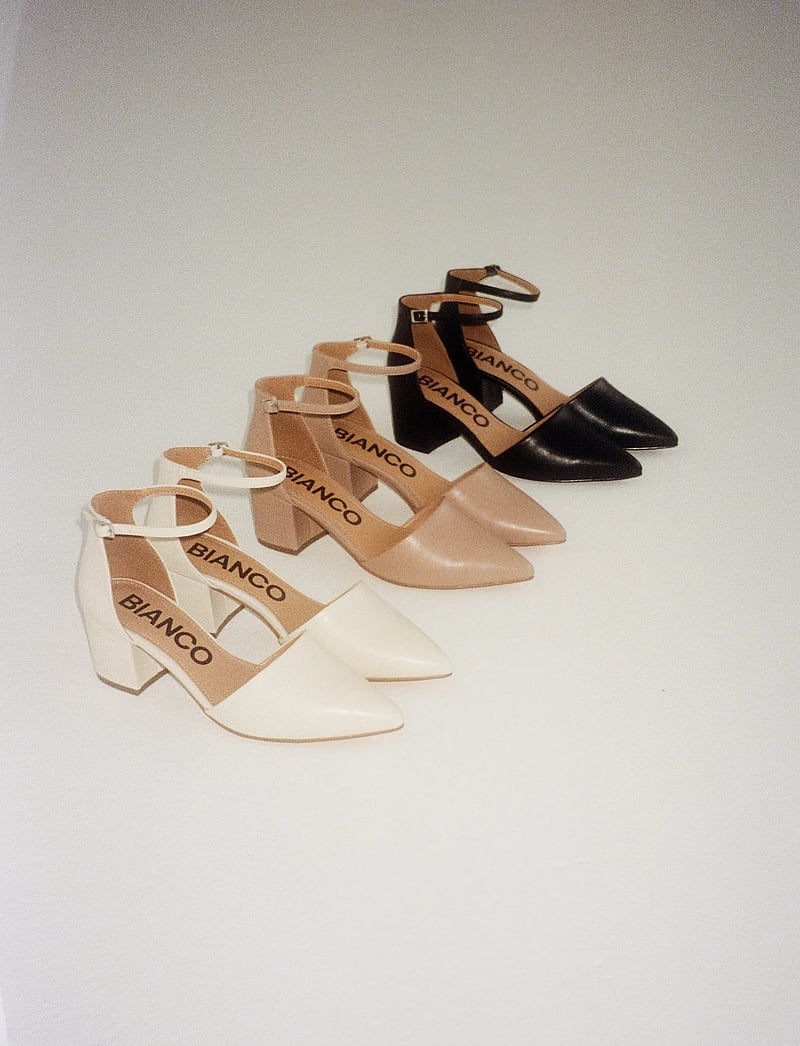 Bianco - BIADEVIVED Pump Faux Leather - pumps - black - 0