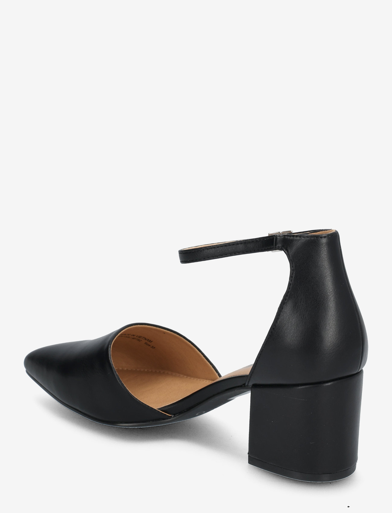 Bianco - BIADEVIVED Pump Faux Leather - pumps - black - 3