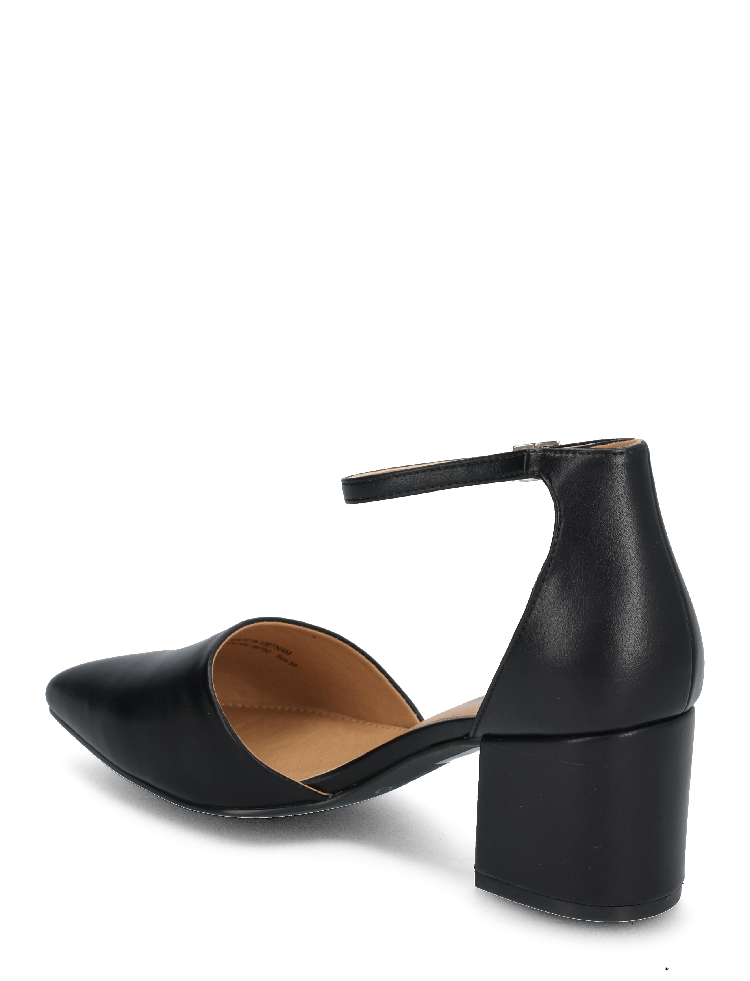 Bianco - BIADEVIVED Pump Faux Leather - black - 3