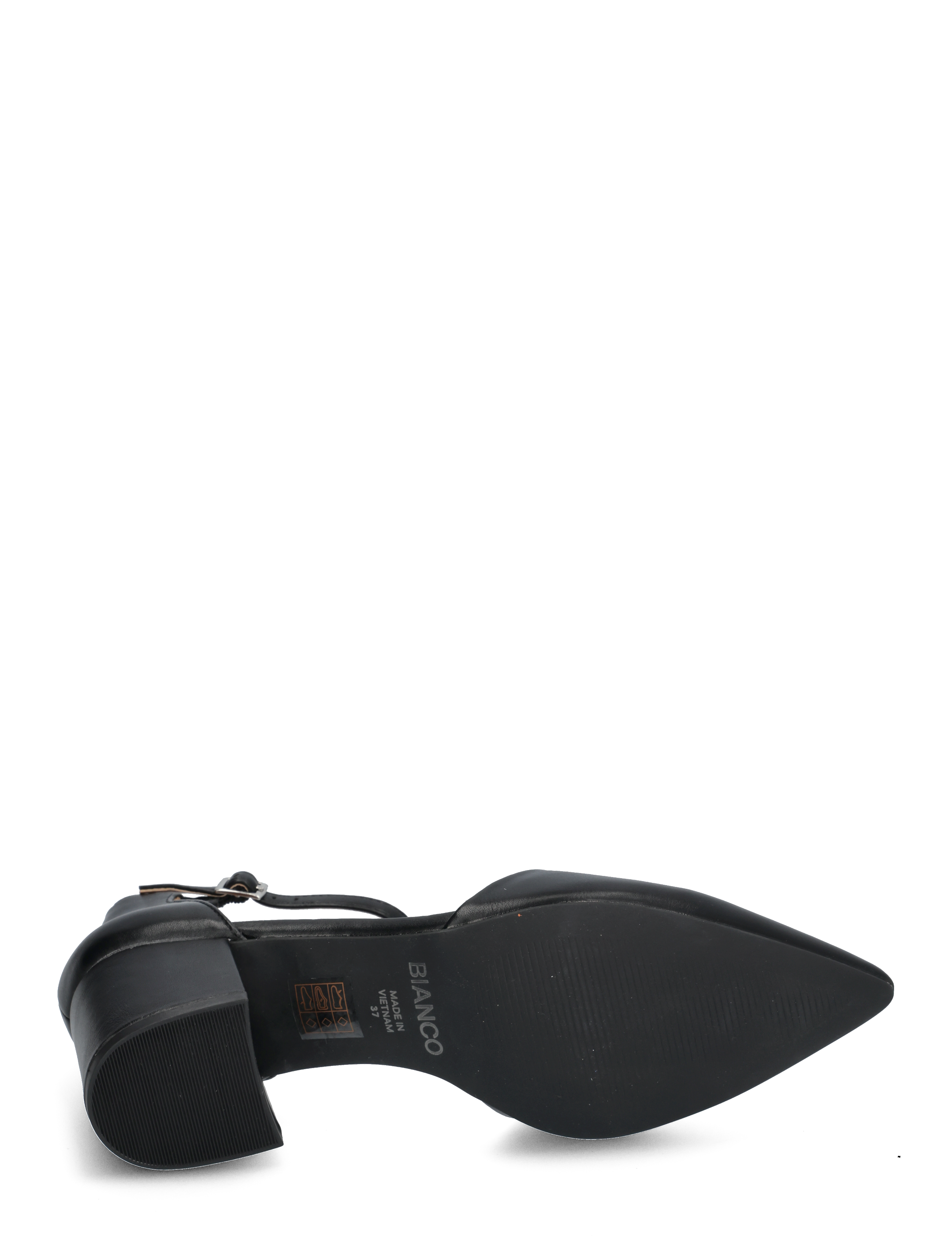 Bianco - BIADEVIVED Pump Faux Leather - black - 5