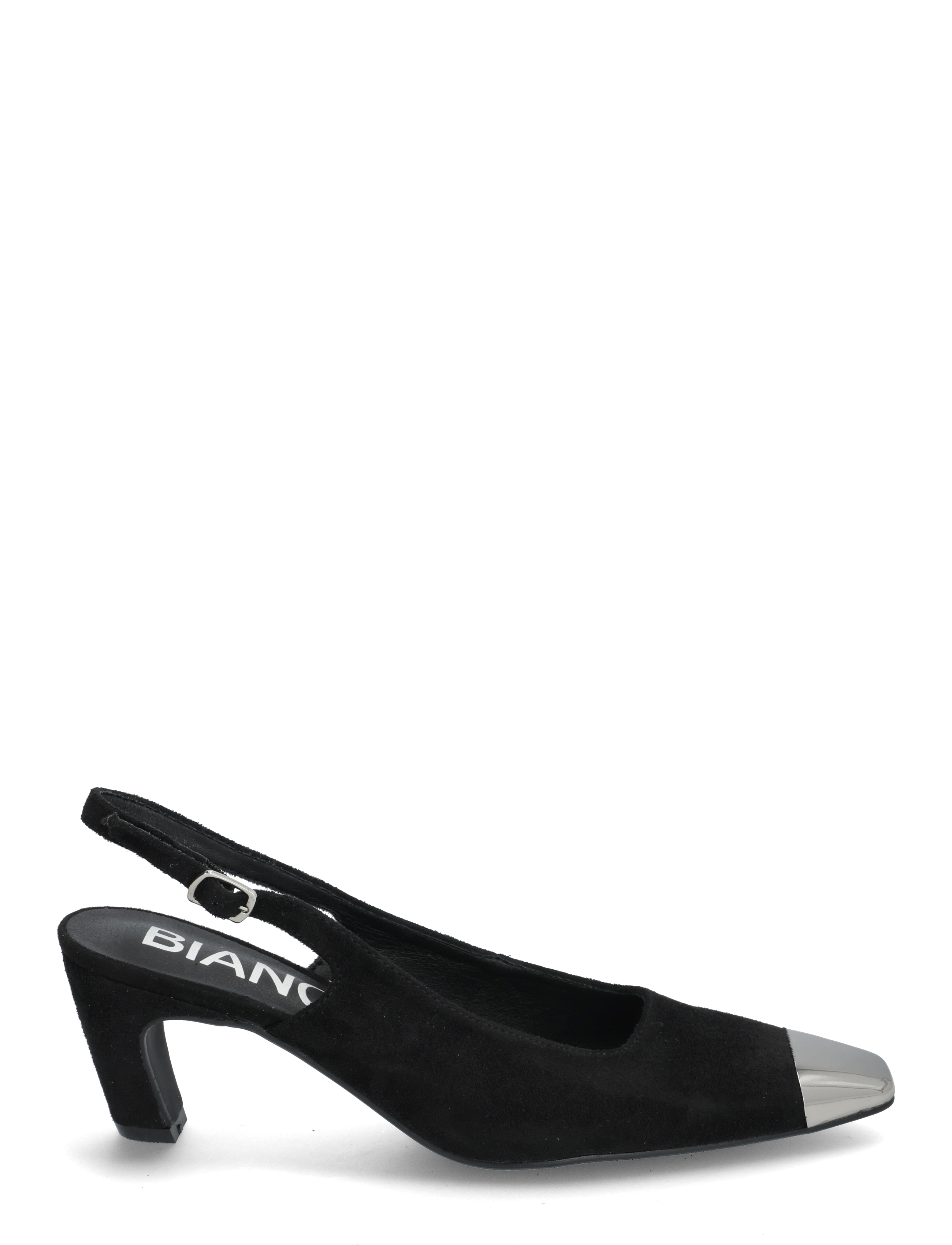 Bianco - BIACLARA Slingback Faux Suede - kvinder - black - 1