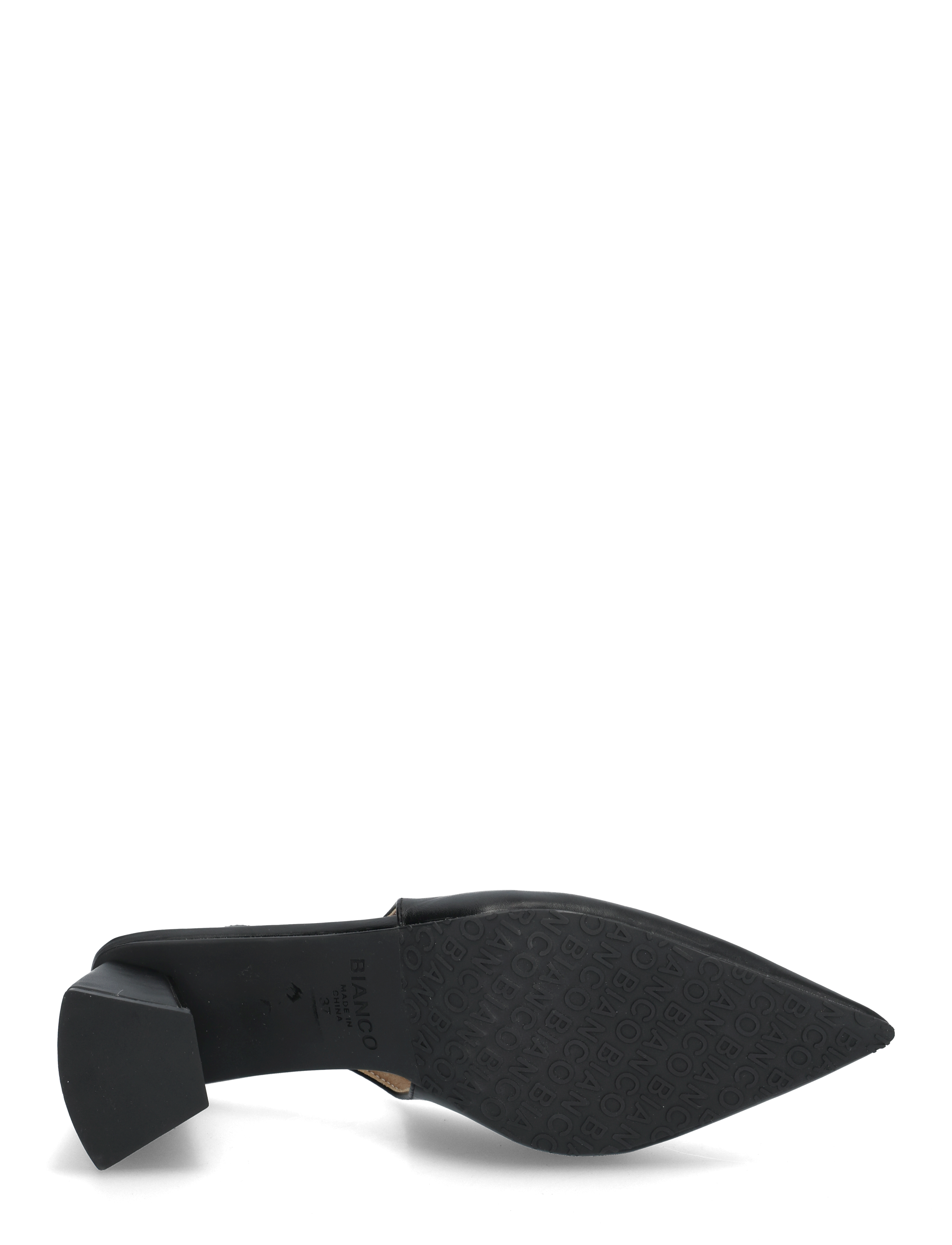 Biamaralyn Slingback Smooth Faux Leather 5
