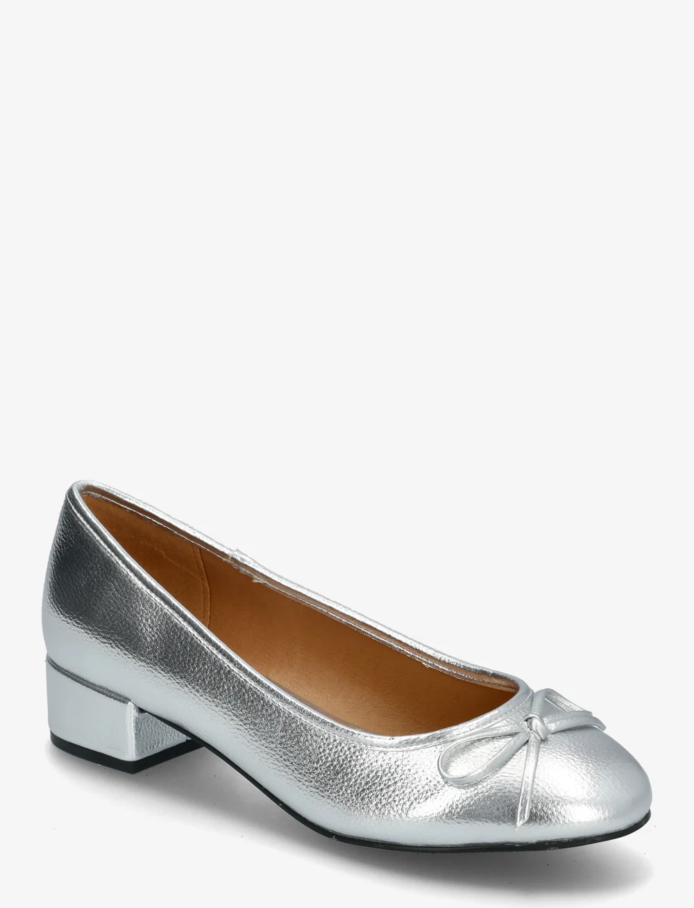 Bianco - BIACINDY Ballet Flat Faux Leather - pumps - silver - 0