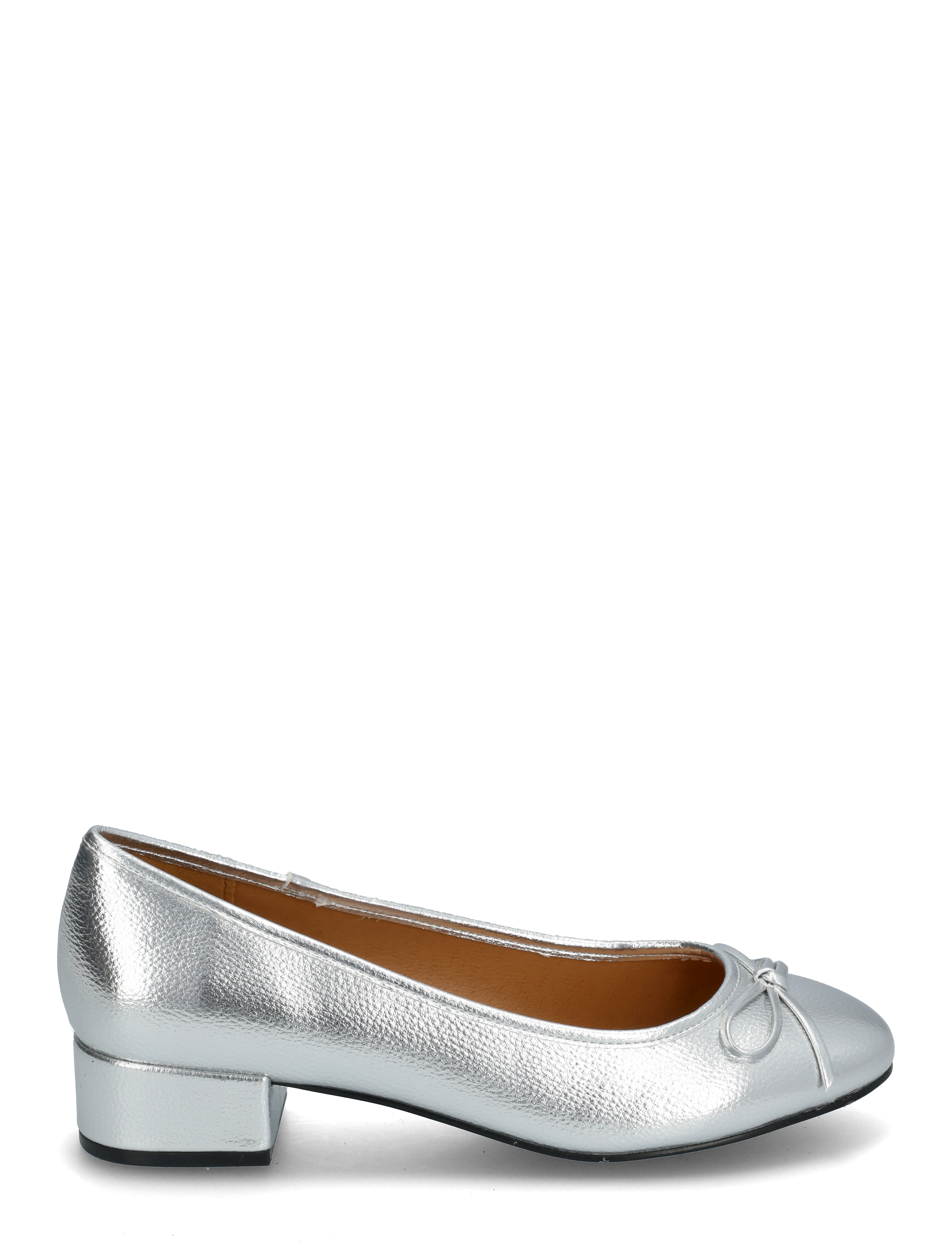 Bianco - BIACINDY Ballet Flat Faux Leather - silver - 1