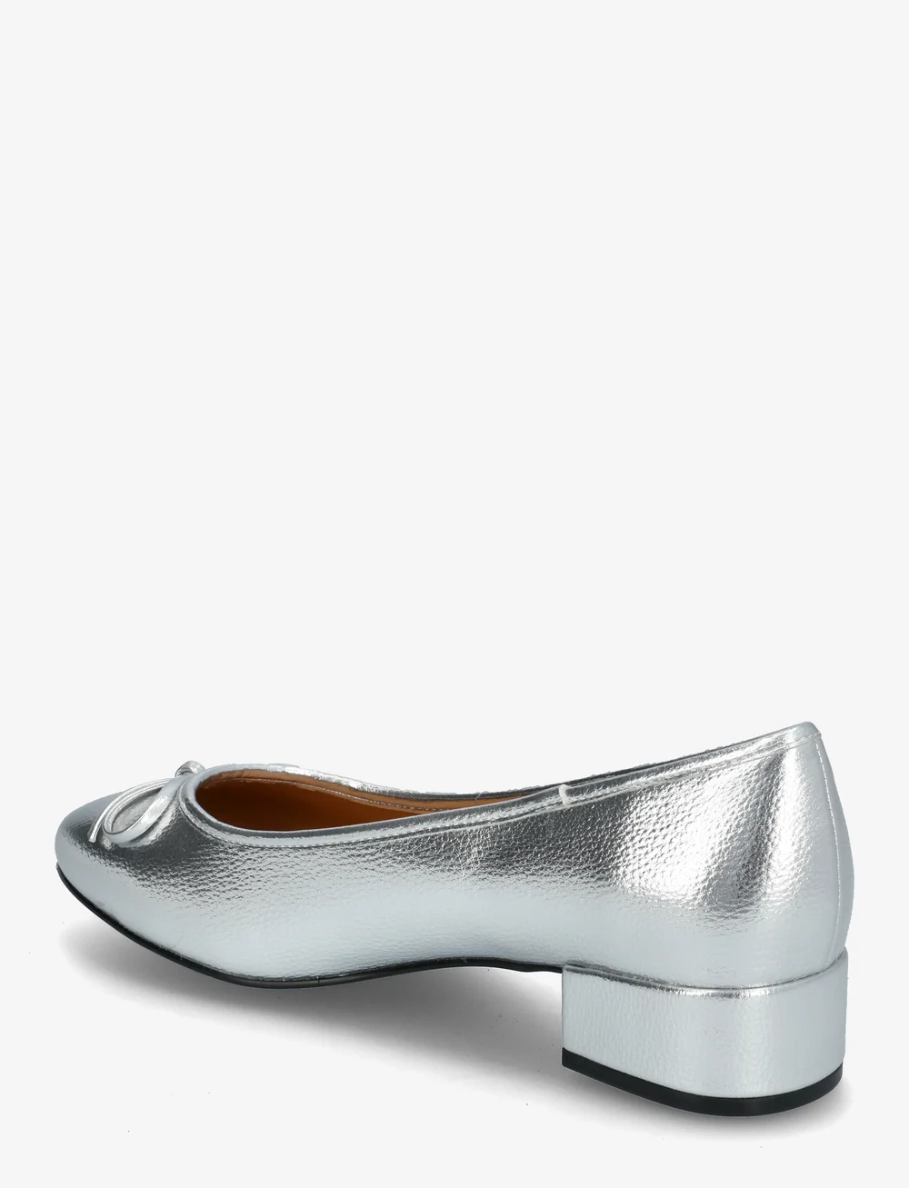 Bianco - BIACINDY Ballet Flat Faux Leather - pumps - silver - 2