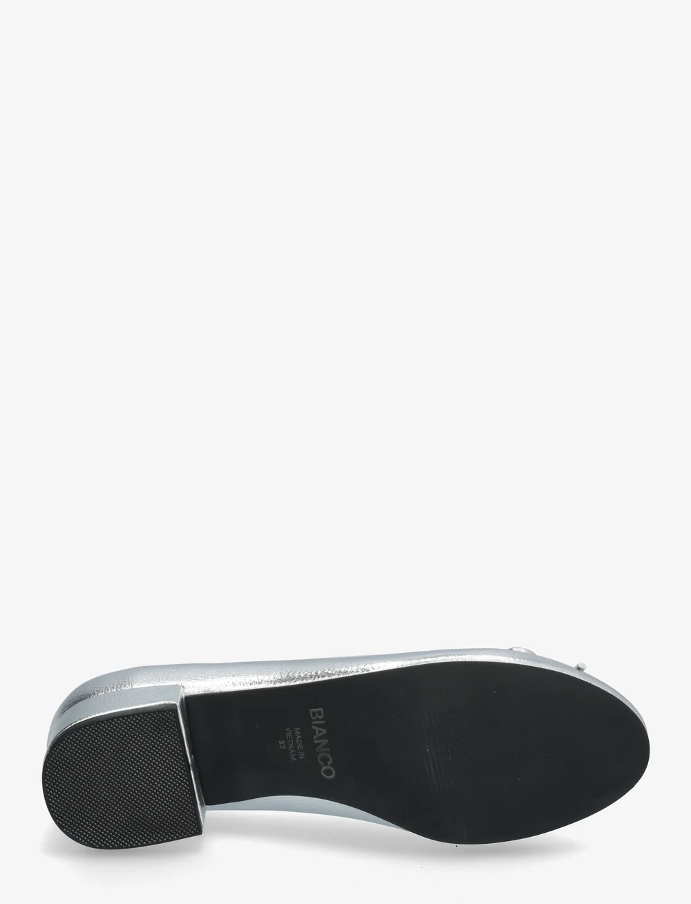 Bianco - BIACINDY Ballet Flat Faux Leather - pumps - silver - 4
