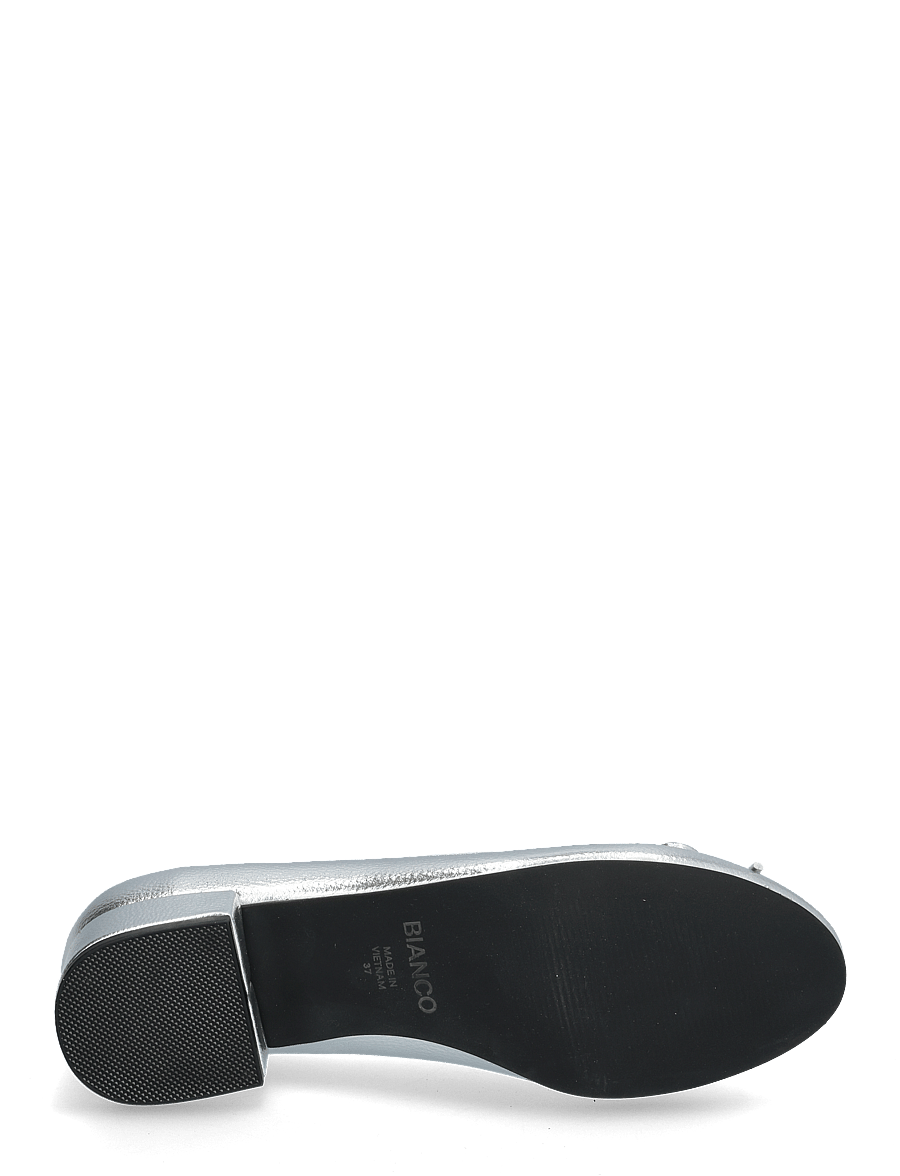 Bianco - BIACINDY Ballet Flat Faux Leather - silver - 4
