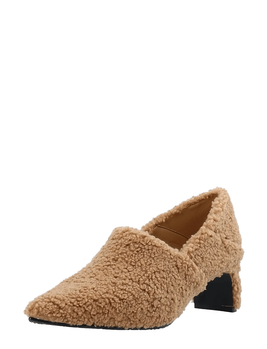 Bianco - Rowe Heel Step Down Mule #SH - sandaletten - cognac - 0