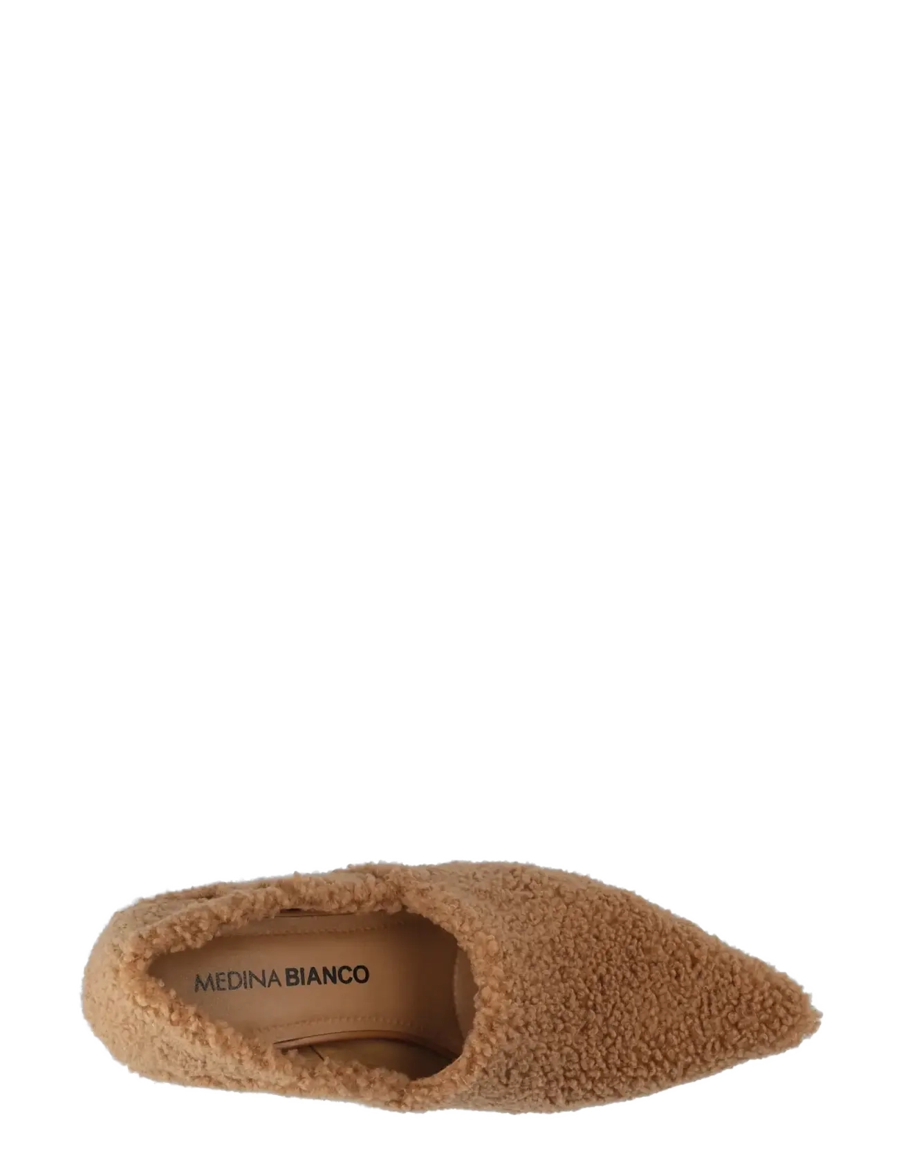 Bianco - Rowe Heel Step Down Mule #SH - sandaletter - cognac - 4