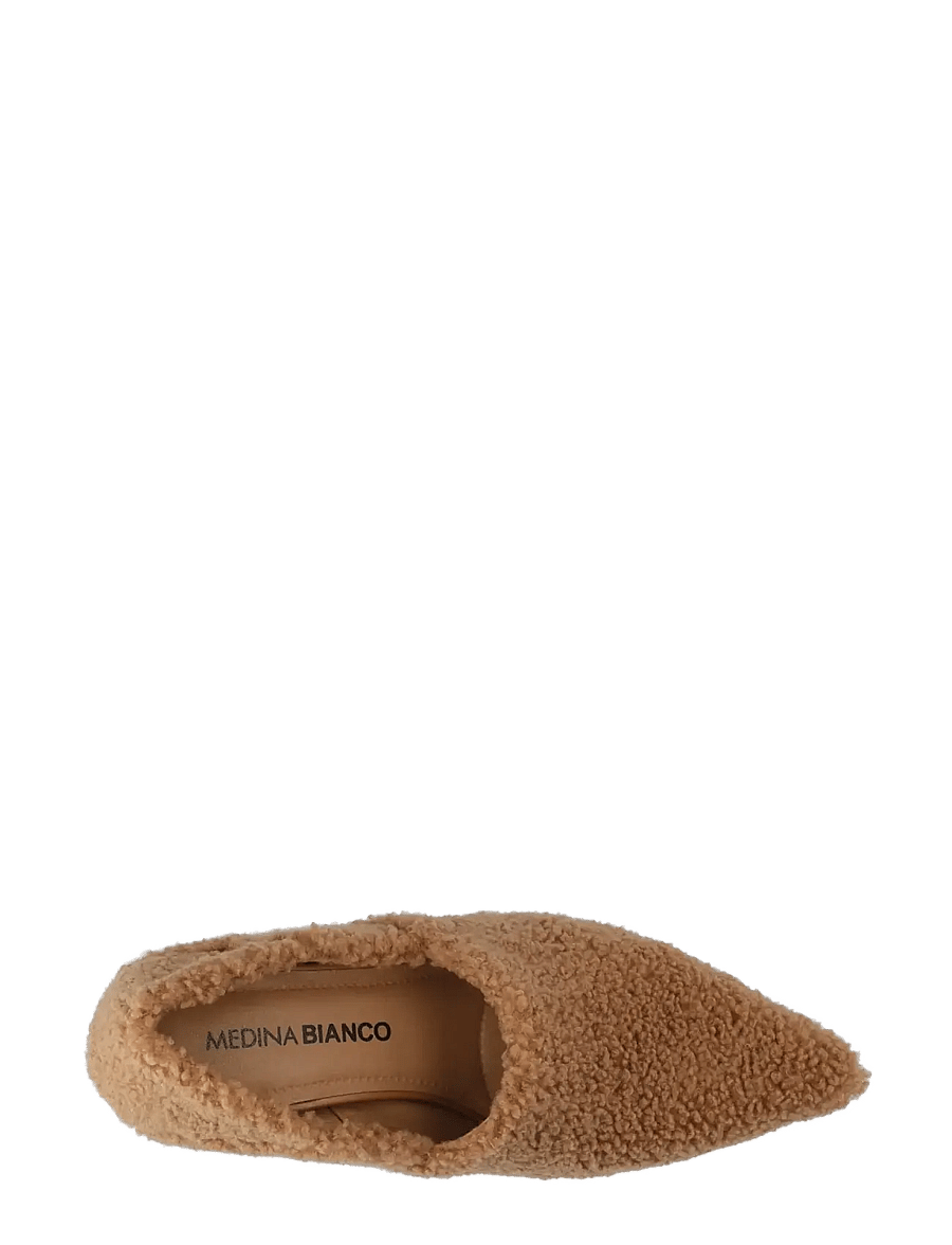 Bianco - Rowe Heel Step Down Mule #SH - sandaletten - cognac - 4