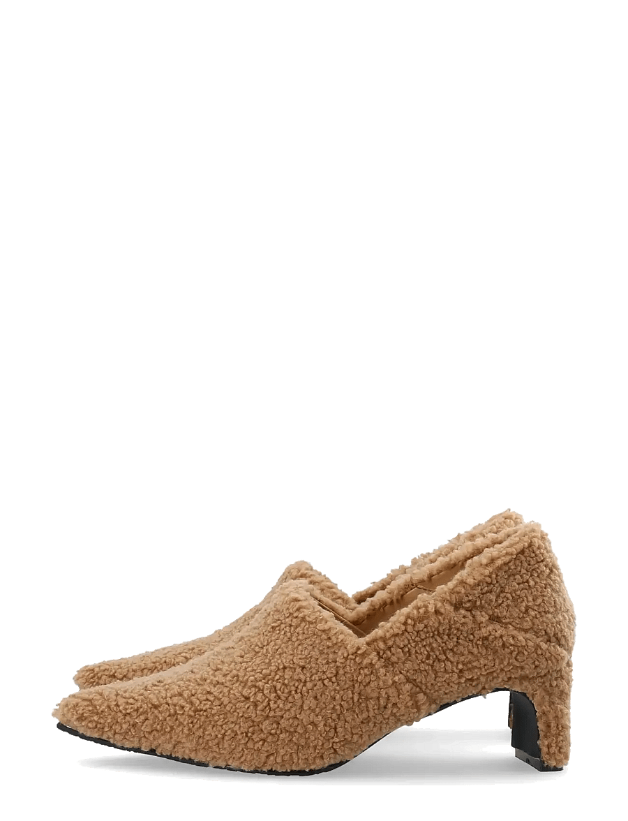 Bianco - Rowe Heel Step Down Mule #SH - sandaletten - cognac - 5