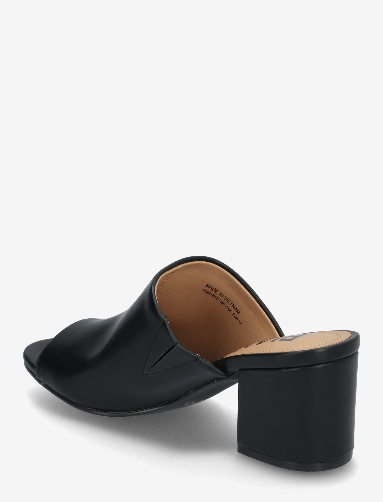 Bianco - BIACATE Mule Faux Leather - black - 2