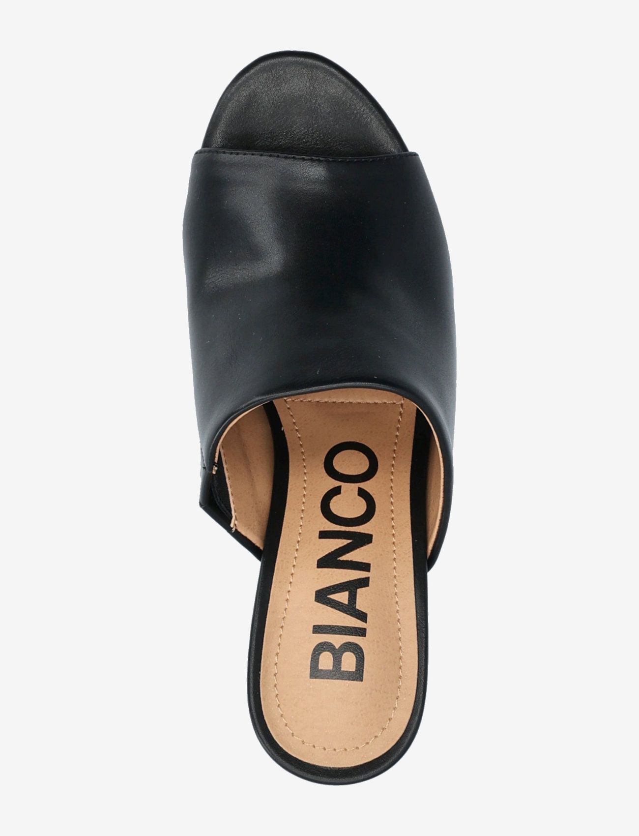 Bianco - BIACATE Mule Faux Leather - black - 3