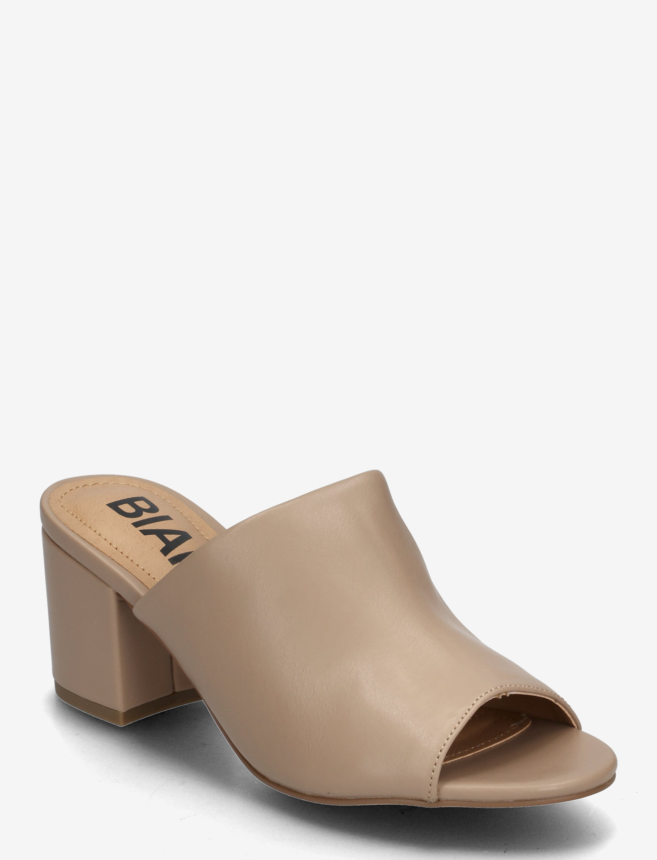 Bianco - BIACATE Mule Faux Leather - nougat - 0