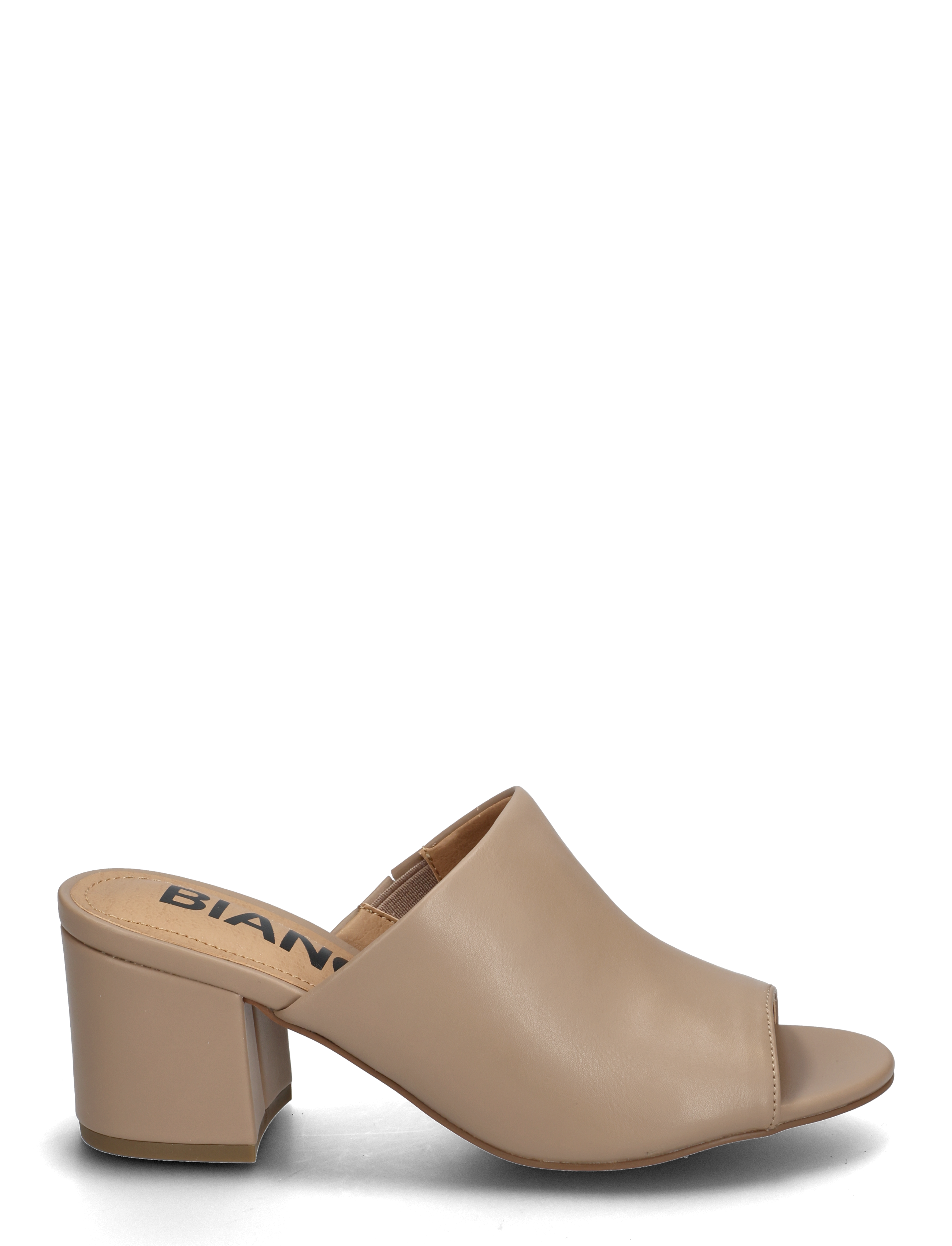 Bianco - BIACATE Mule Faux Leather - nougat - 1