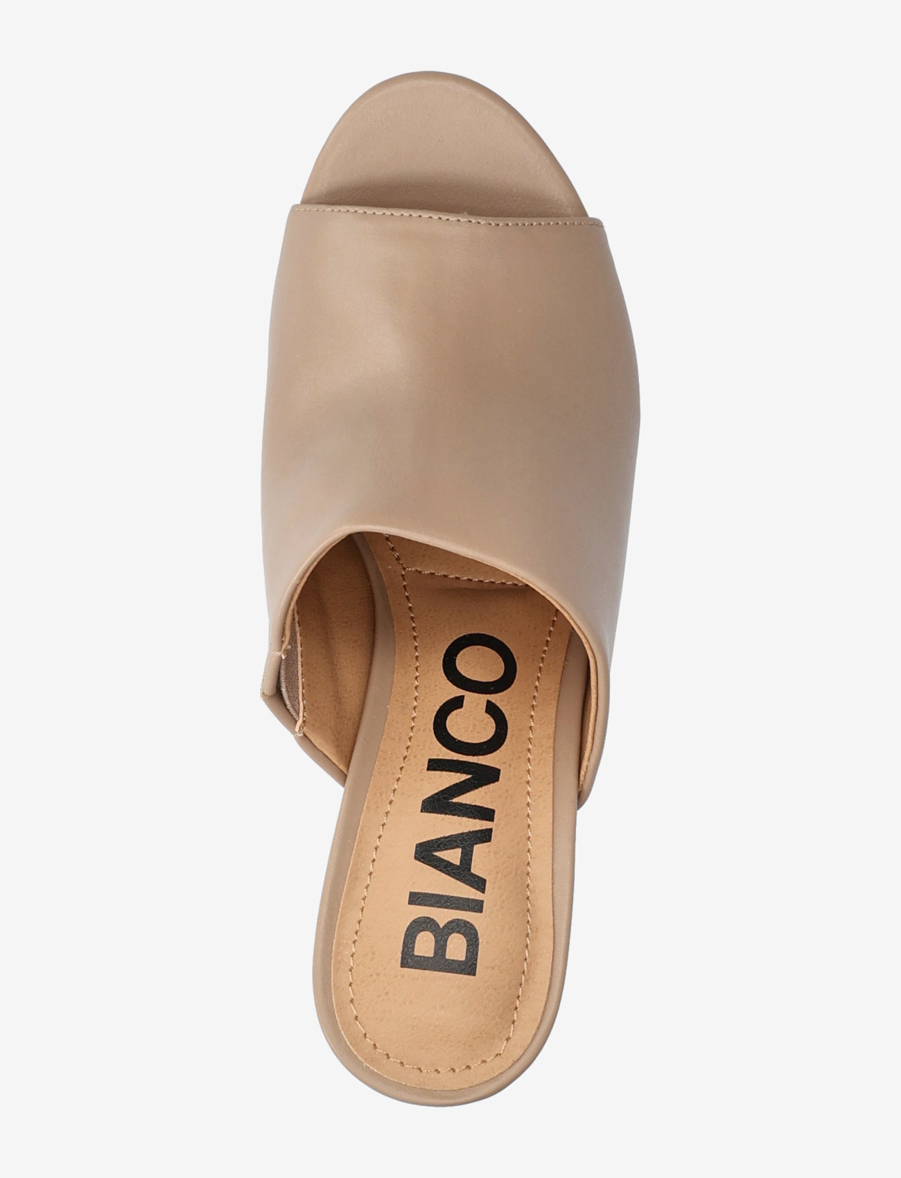 Bianco - BIACATE Mule Faux Leather - nougat - 3