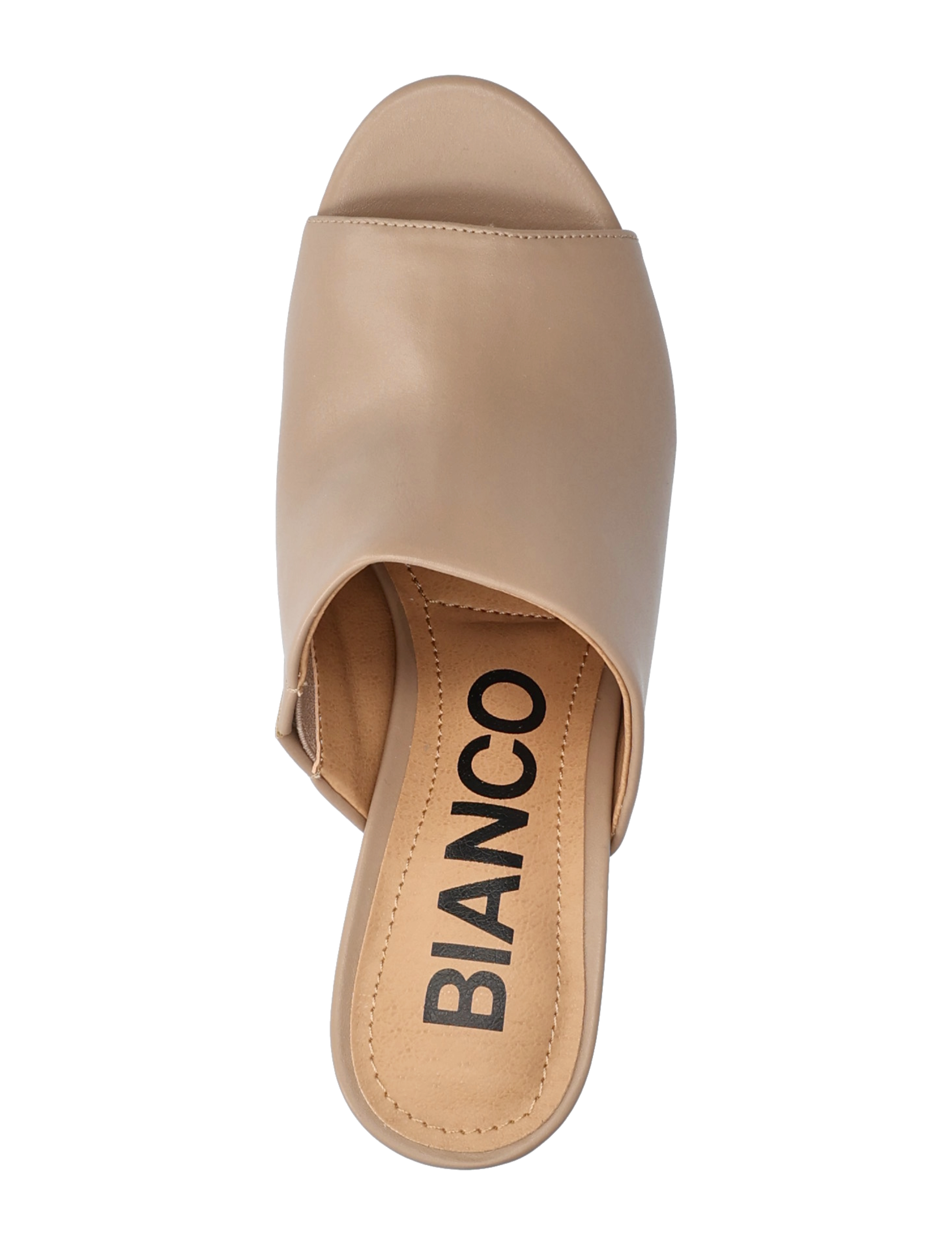 Bianco - BIACATE Mule Faux Leather - nougat - 3