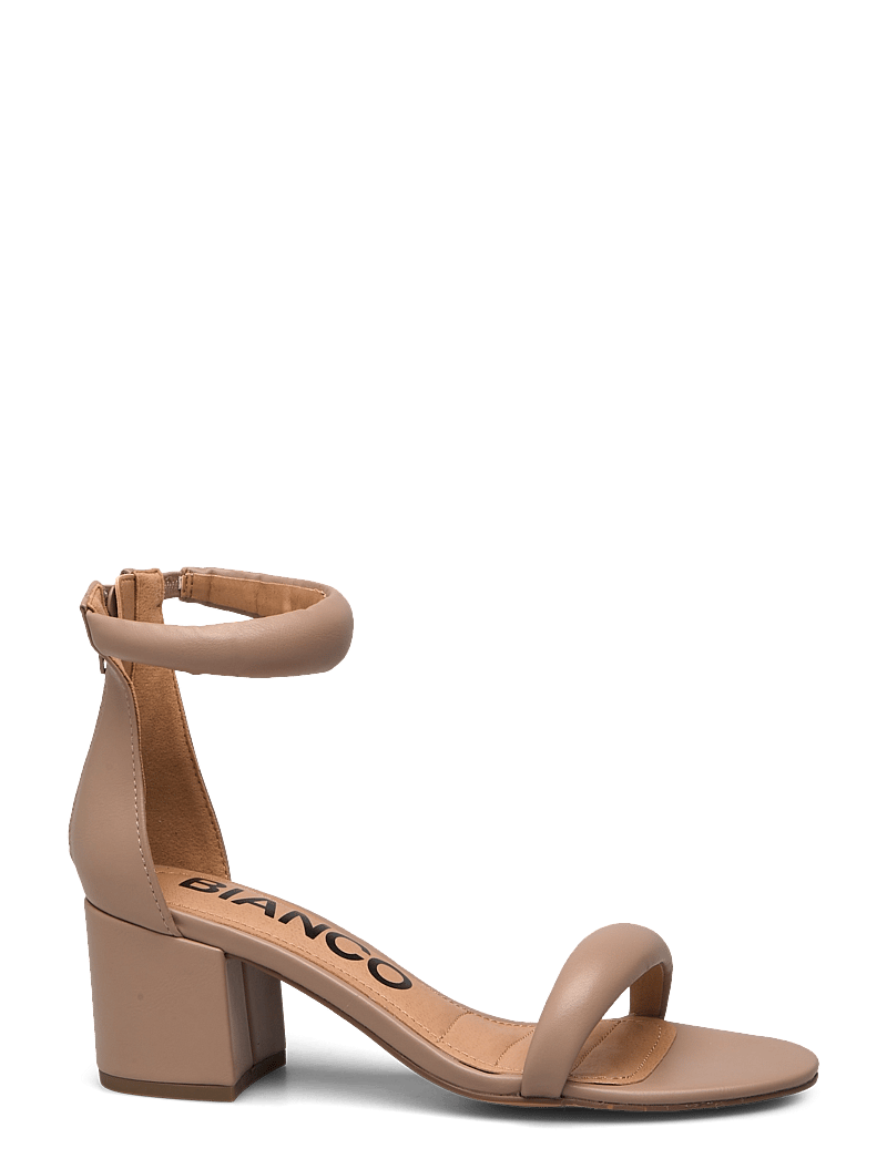 Bianco - BIALISBON Sandal Faux Leather - heeled sandals - nougat - 1