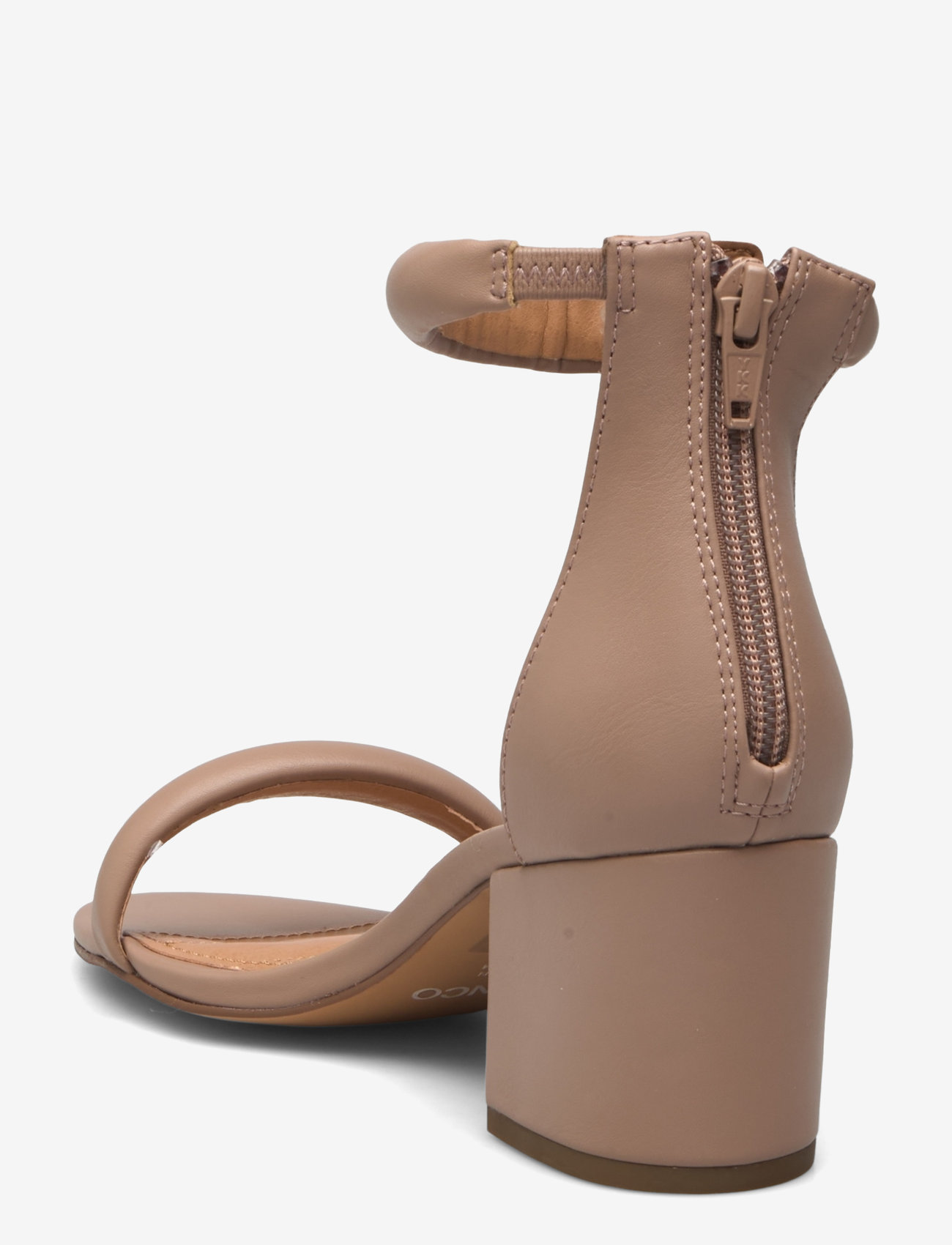 Bianco - BIALISBON Sandal Faux Leather - heeled sandals - nougat - 2