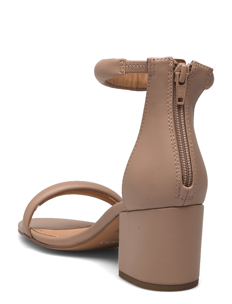 Bianco - BIALISBON Sandal Faux Leather - heeled sandals - nougat - 2