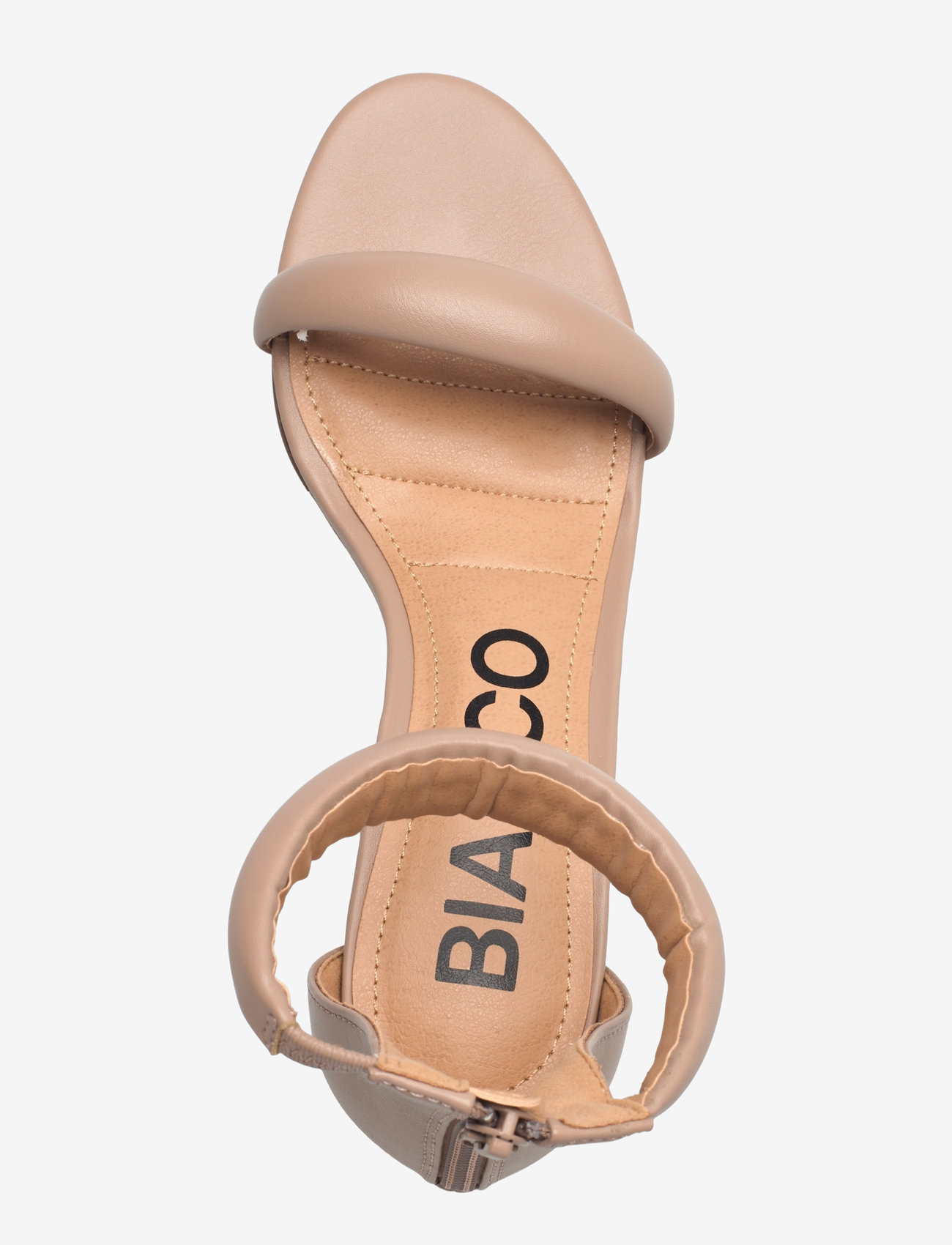 Bianco - BIALISBON Sandal Faux Leather - heeled sandals - nougat - 3