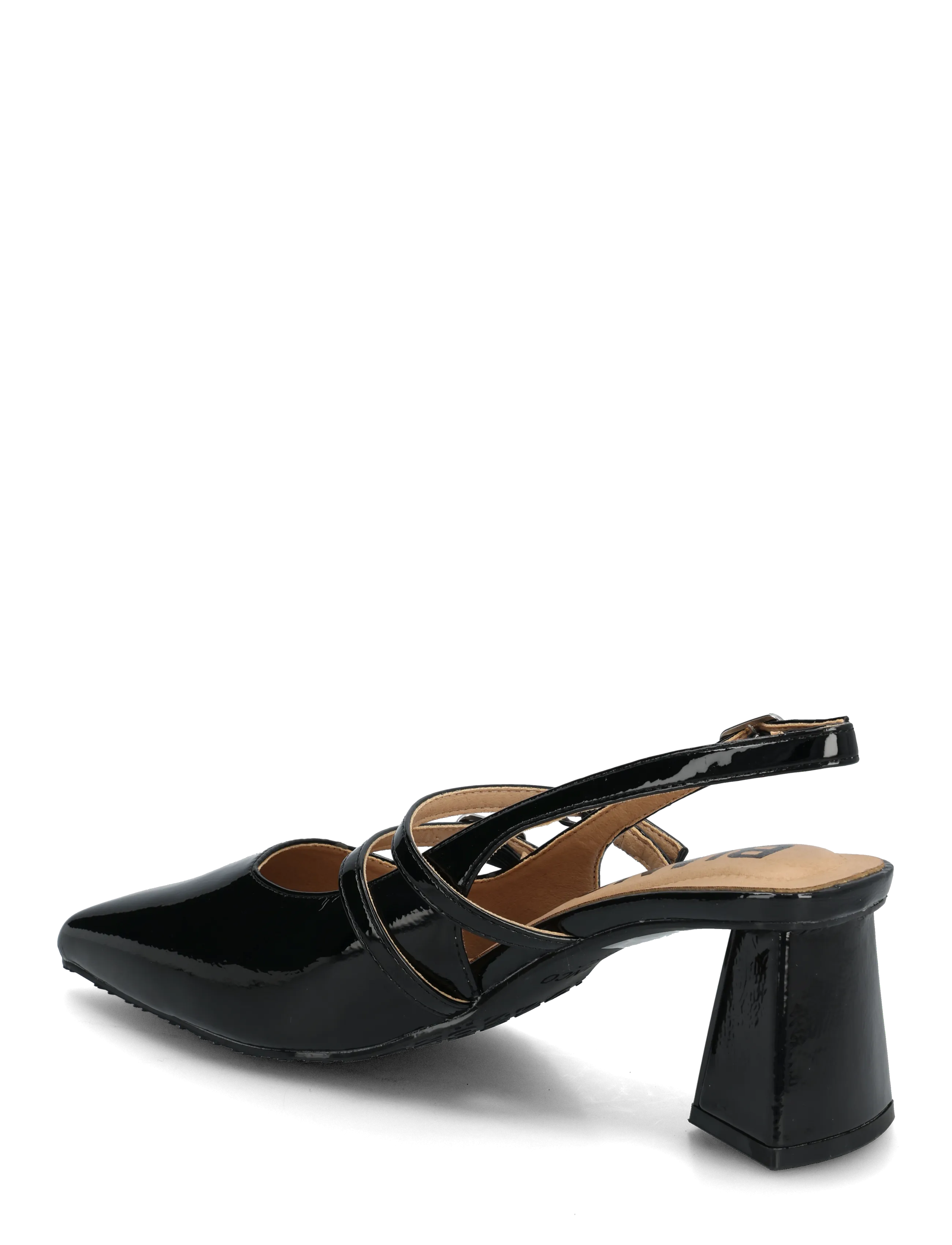 Biamaralyn Mary Jane Slingback Faux Leather 3