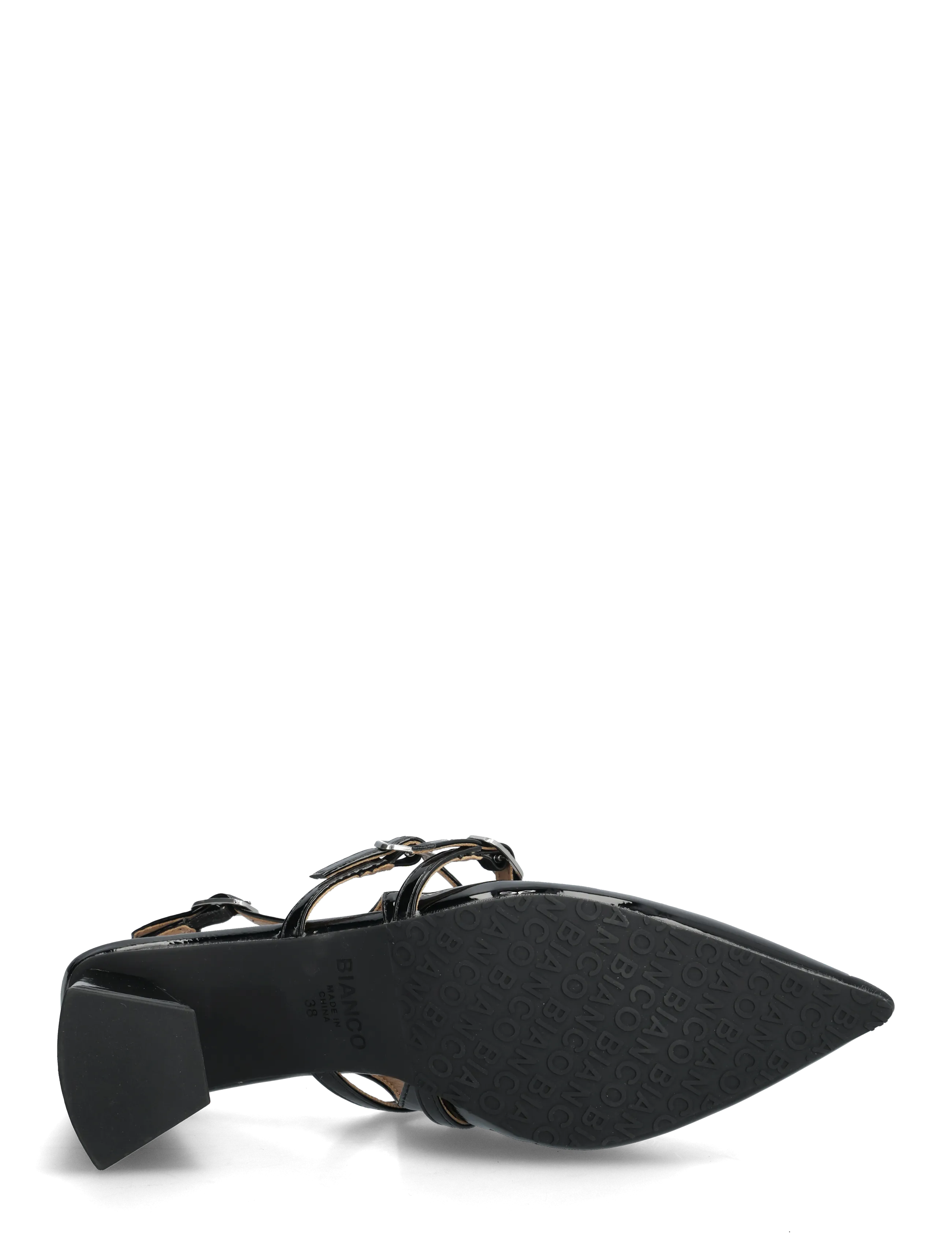 Biamaralyn Mary Jane Slingback Faux Leather 5