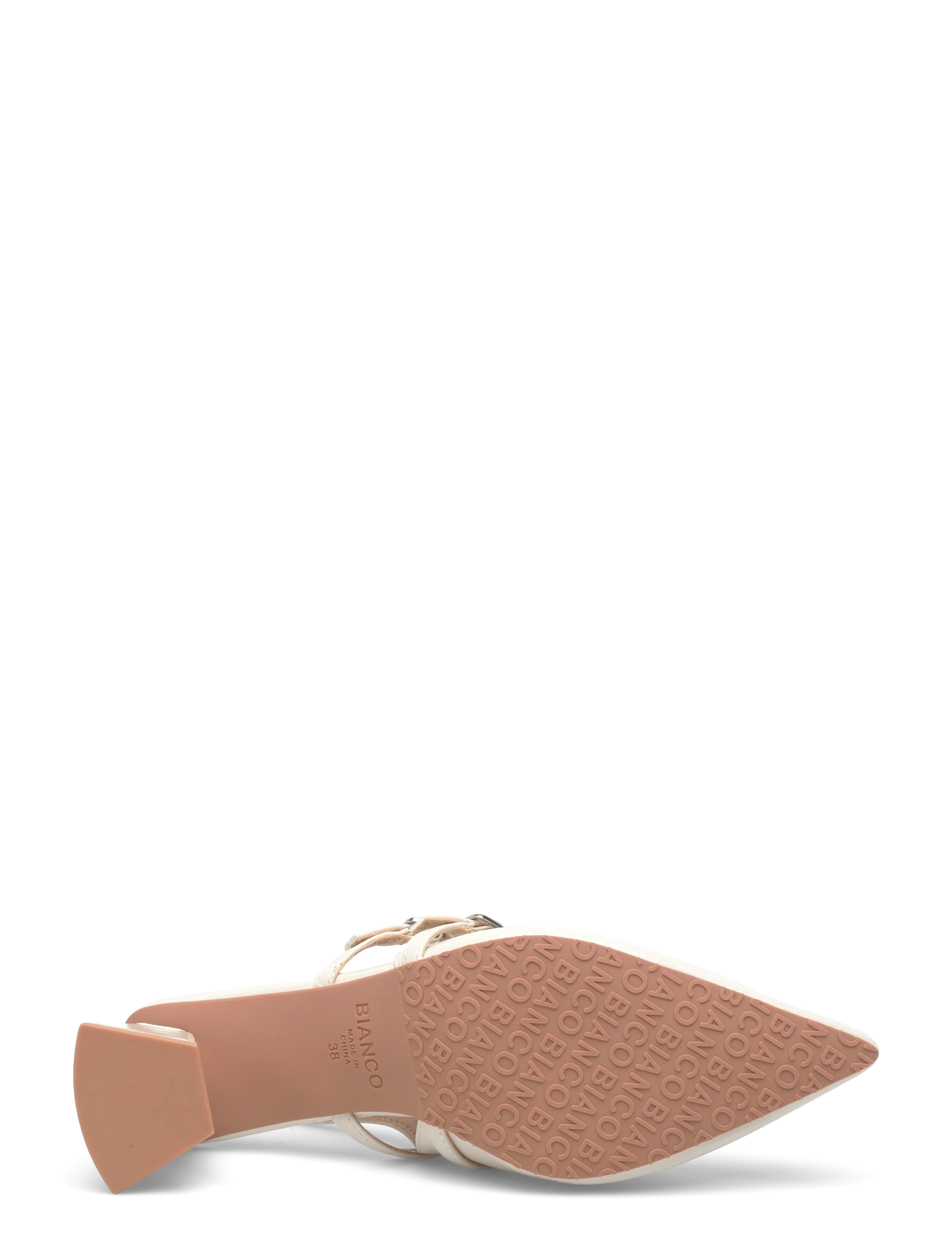 Biamaralyn Mary Jane Slingback Faux Leather 5