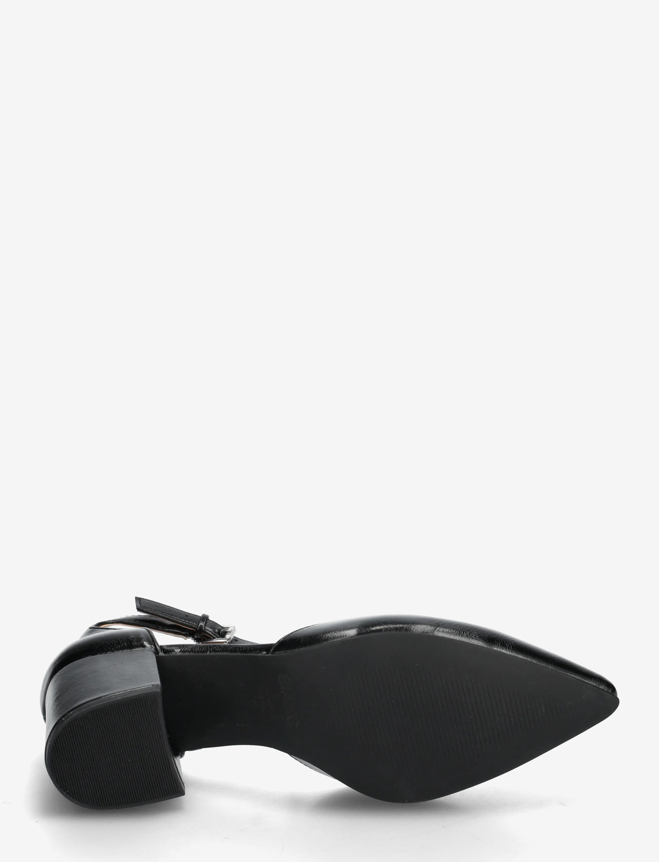 Bianco - BIADEVIVED T-Strap Pump Faux Leather - pumps - black - 4