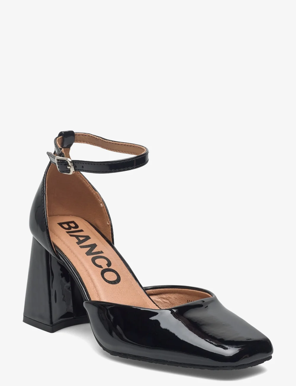 Bianco - BIAJOYCE D'orsay Pump Faux Leather - slingbacks mit absatz - black patent - 0