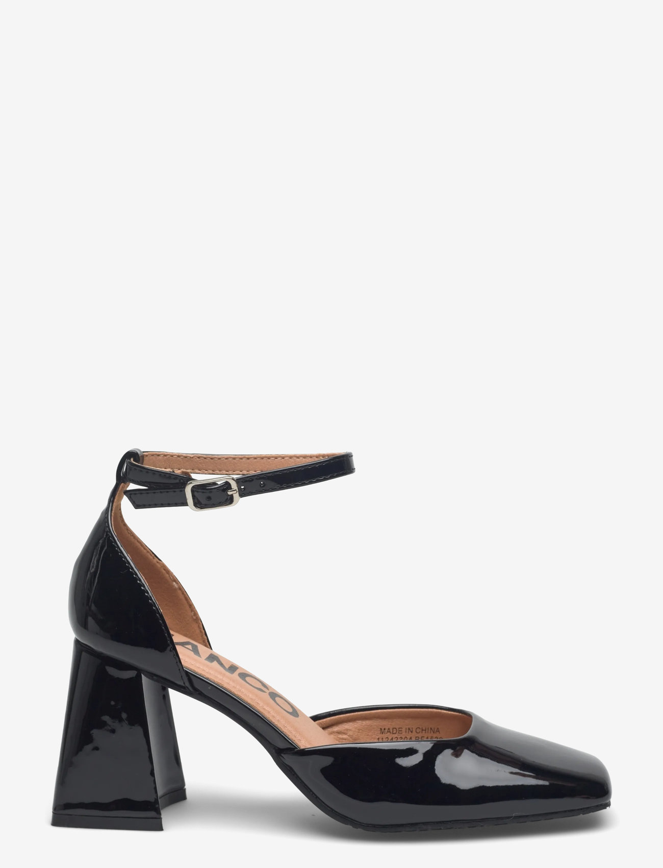 Bianco - BIAJOYCE D'orsay Pump Faux Leather - heeled slingbacks - black patent - 1