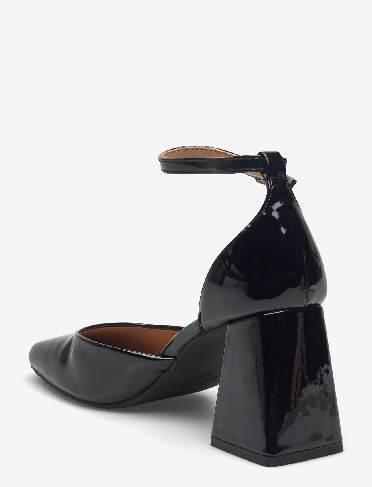 Bianco - BIAJOYCE D'orsay Pump Faux Leather - heeled slingbacks - black patent - 2