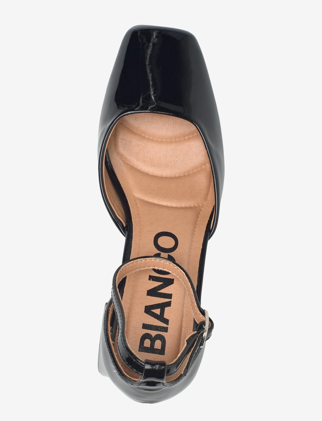 Bianco - BIAJOYCE D'orsay Pump Faux Leather - heeled slingbacks - black patent - 3