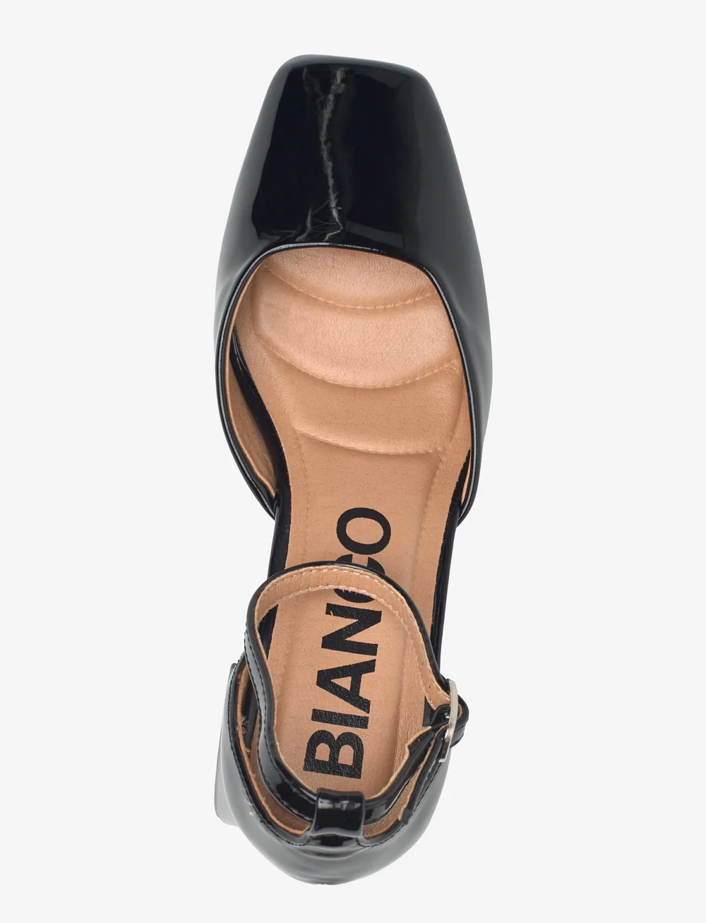 Bianco - BIAJOYCE D'orsay Pump Faux Leather - slingbacks mit absatz - black patent - 3