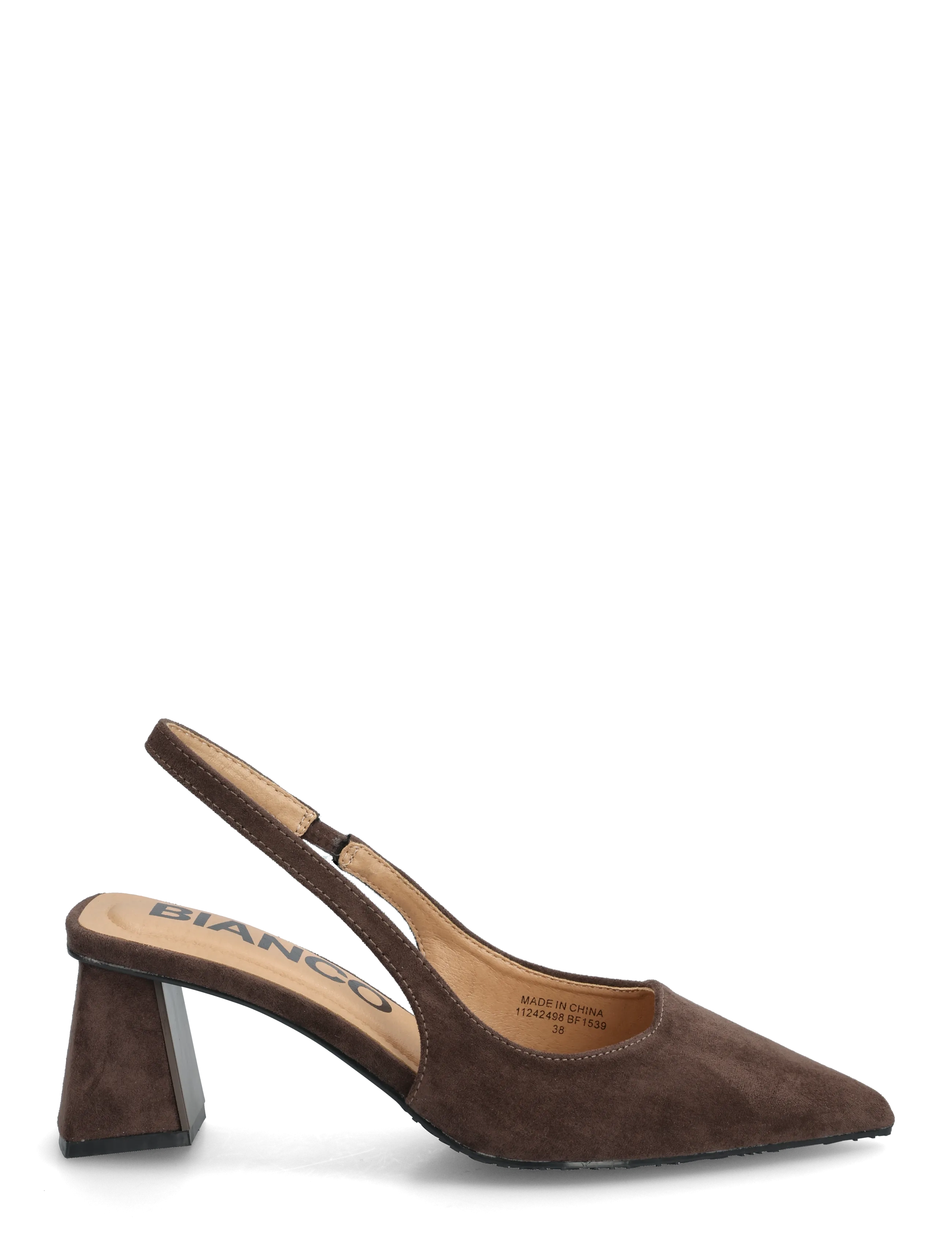 Biamaralyn Slingback Faux Suede 2