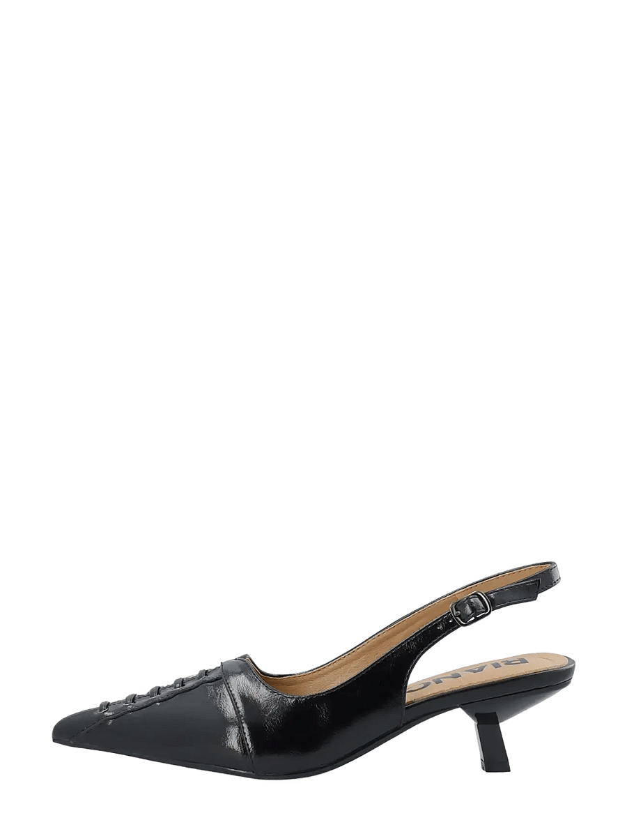 Bianco - BIAKRISTIN Lace Up Slingback Faux Leather - black pratia - 1