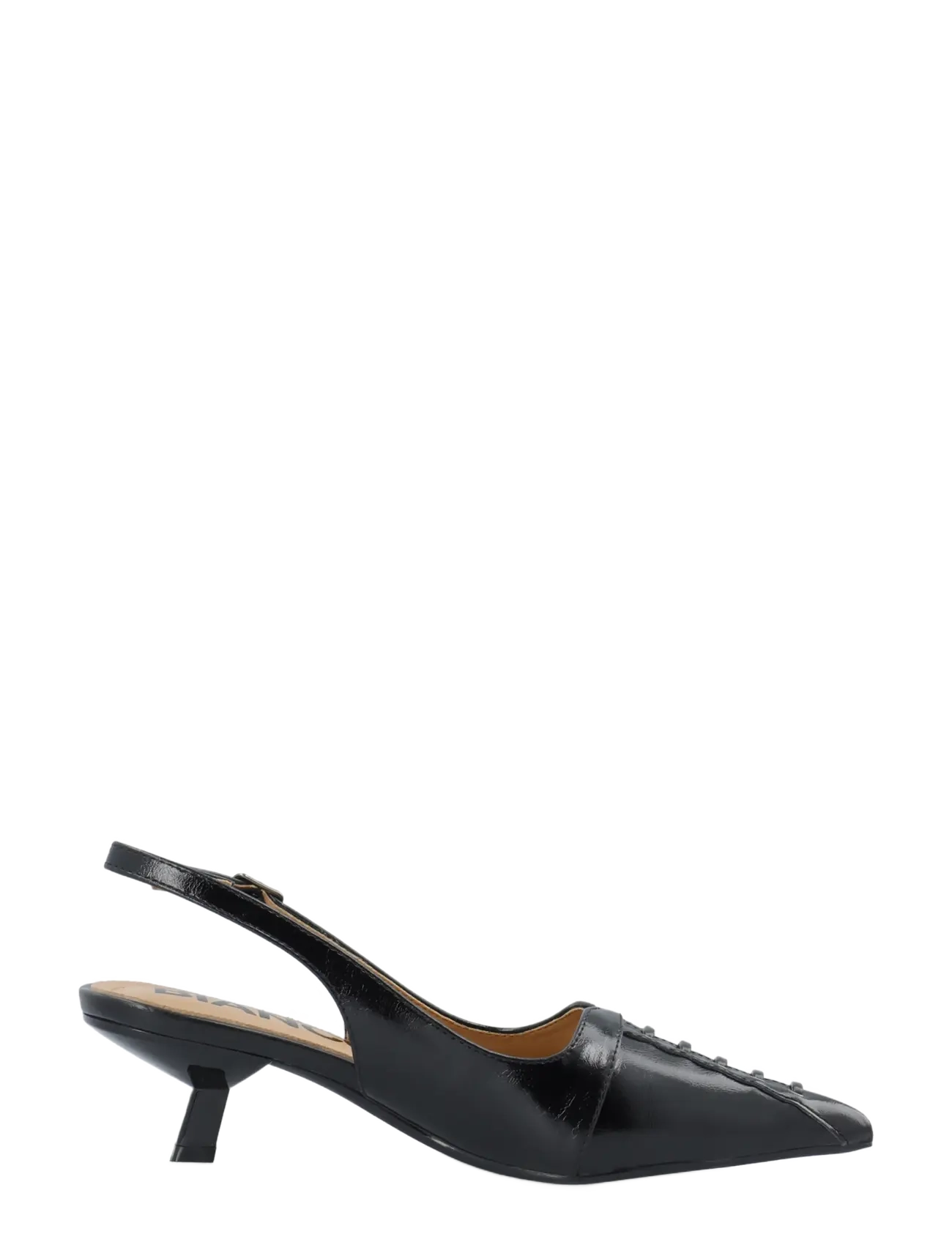 Bianco - BIAKRISTIN Lace Up Slingback Faux Leather - black pratia - 3