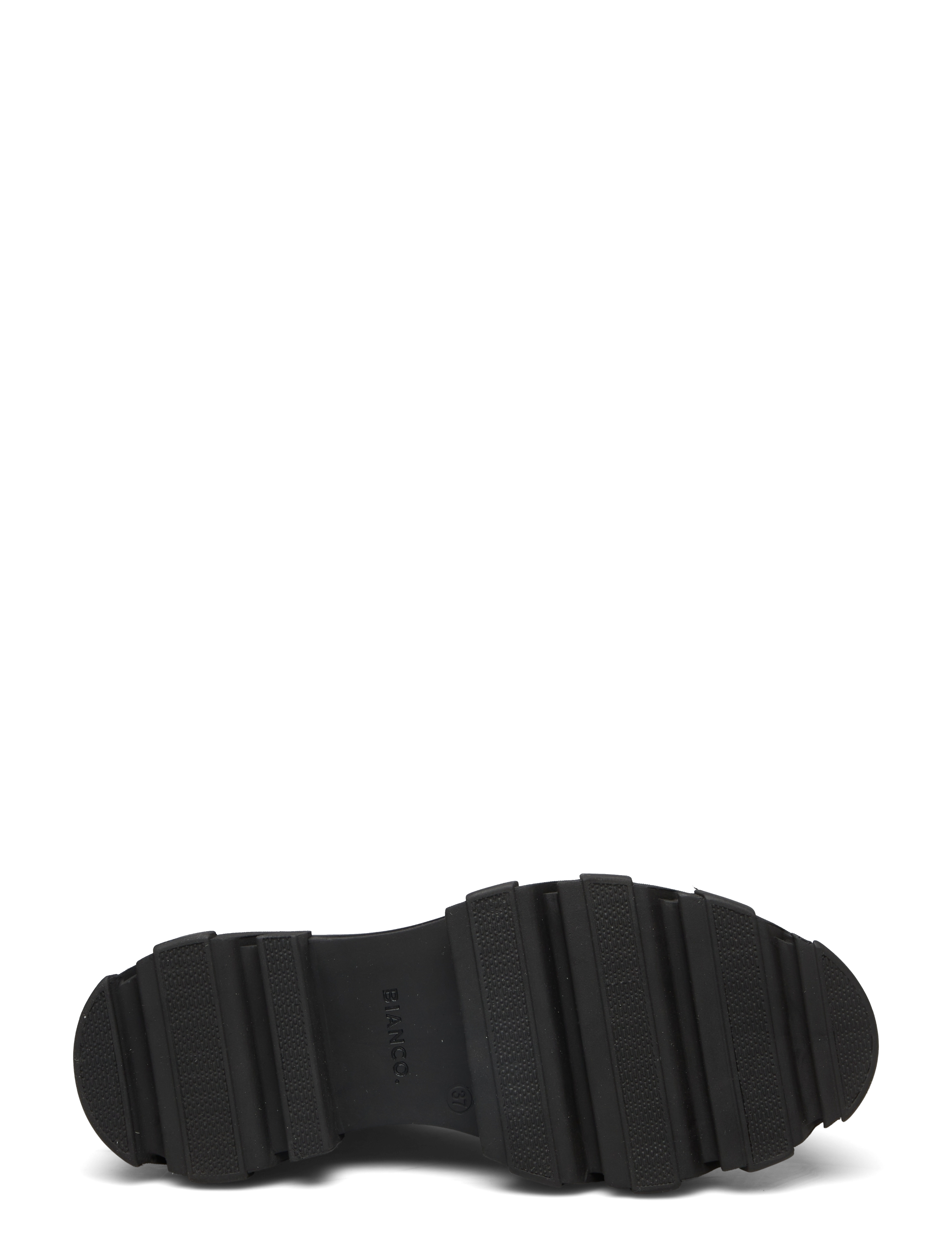 Bianco - BIAGINNY Moc Toe Shoe Polido - black - 4