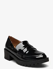 Bianco - BIAPEARL Simple Penny Loafer Patent Aquarius - instappers - black - 0