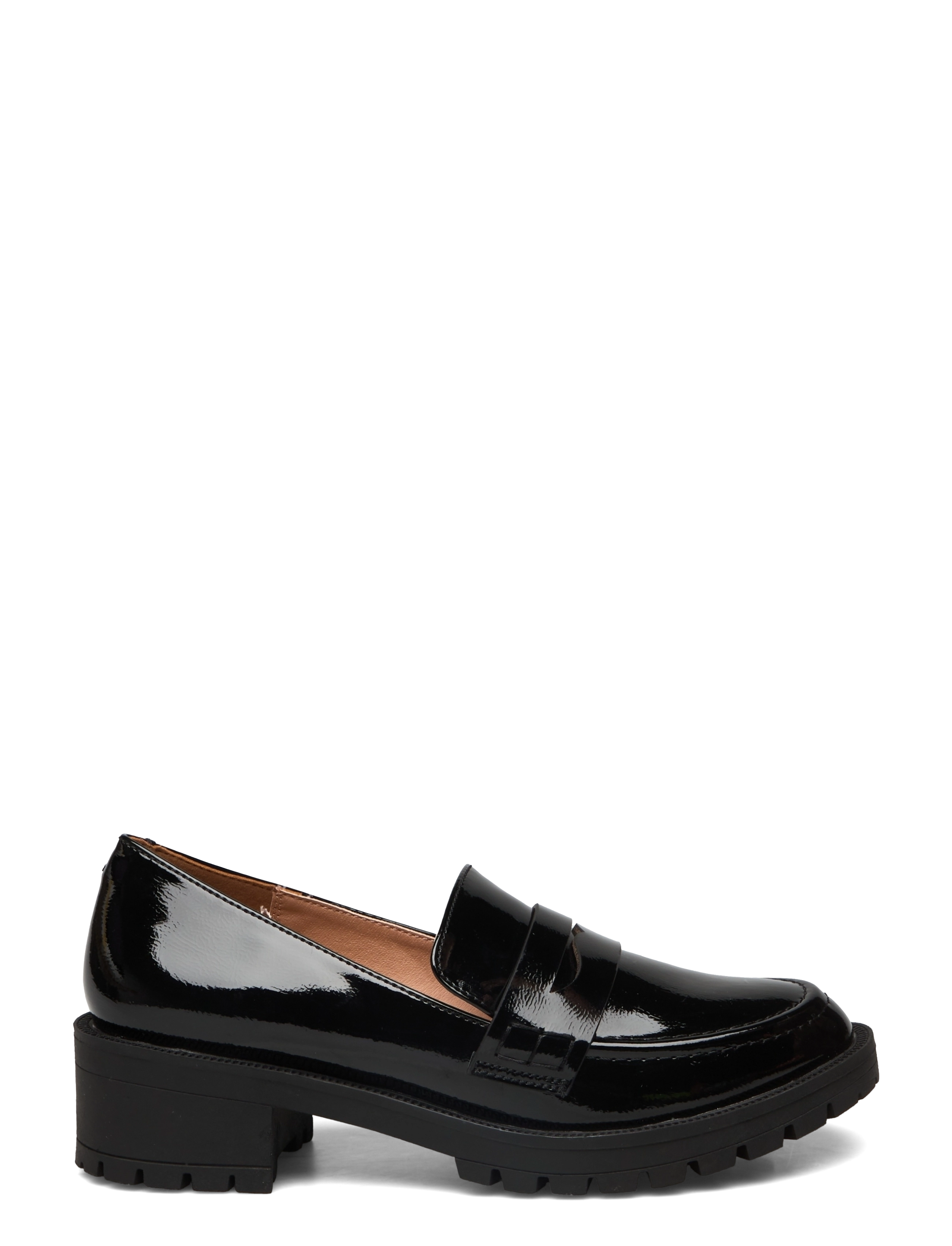 Bianco - BIAPEARL Simple Penny Loafer Patent Aquarius - fashion trends - black - 1