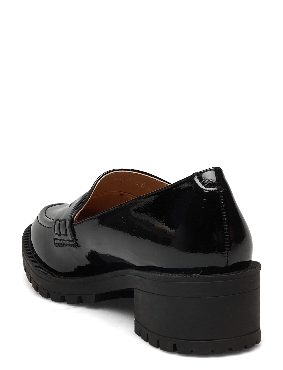 Bianco - BIAPEARL Simple Penny Loafer Patent Aquarius - modetrender - black - 2